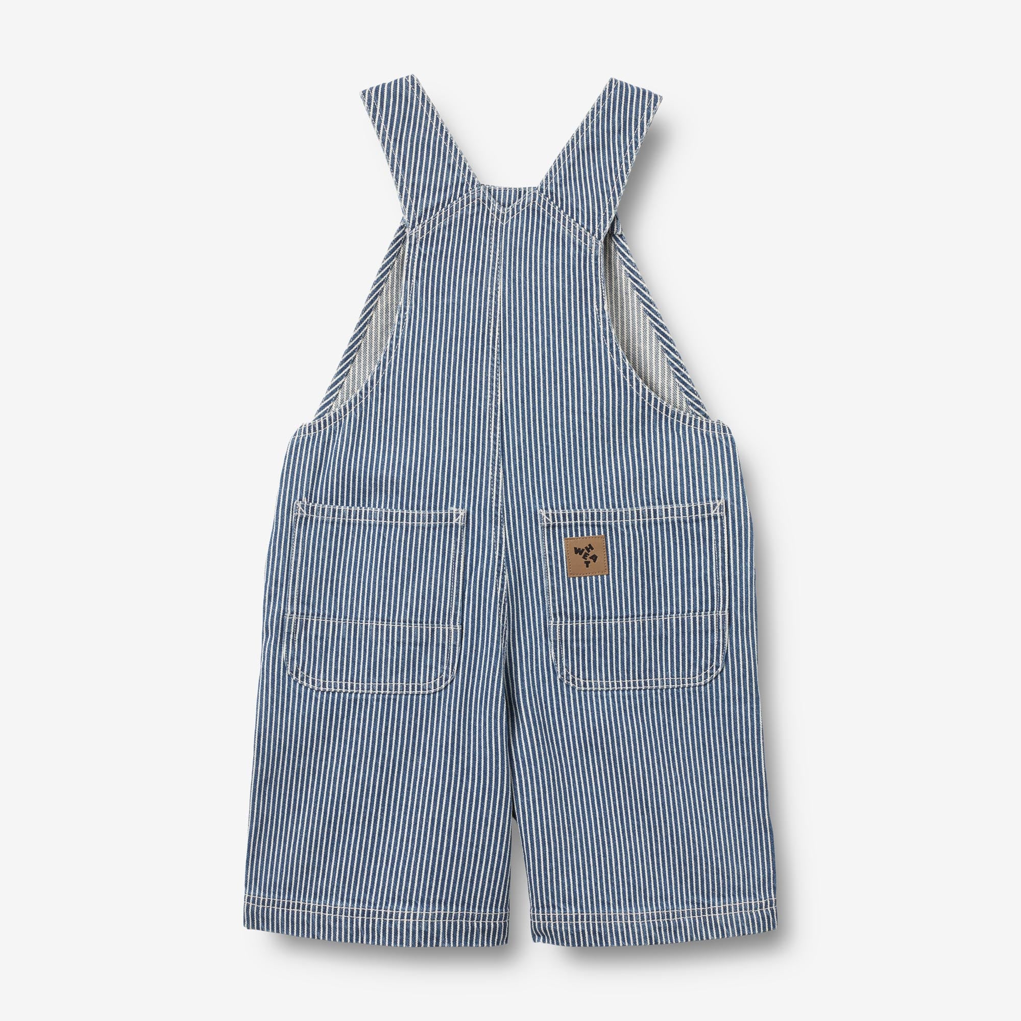 wheat-lykke-overall-denim-stripe-kinder-latzhose-bio image 5
