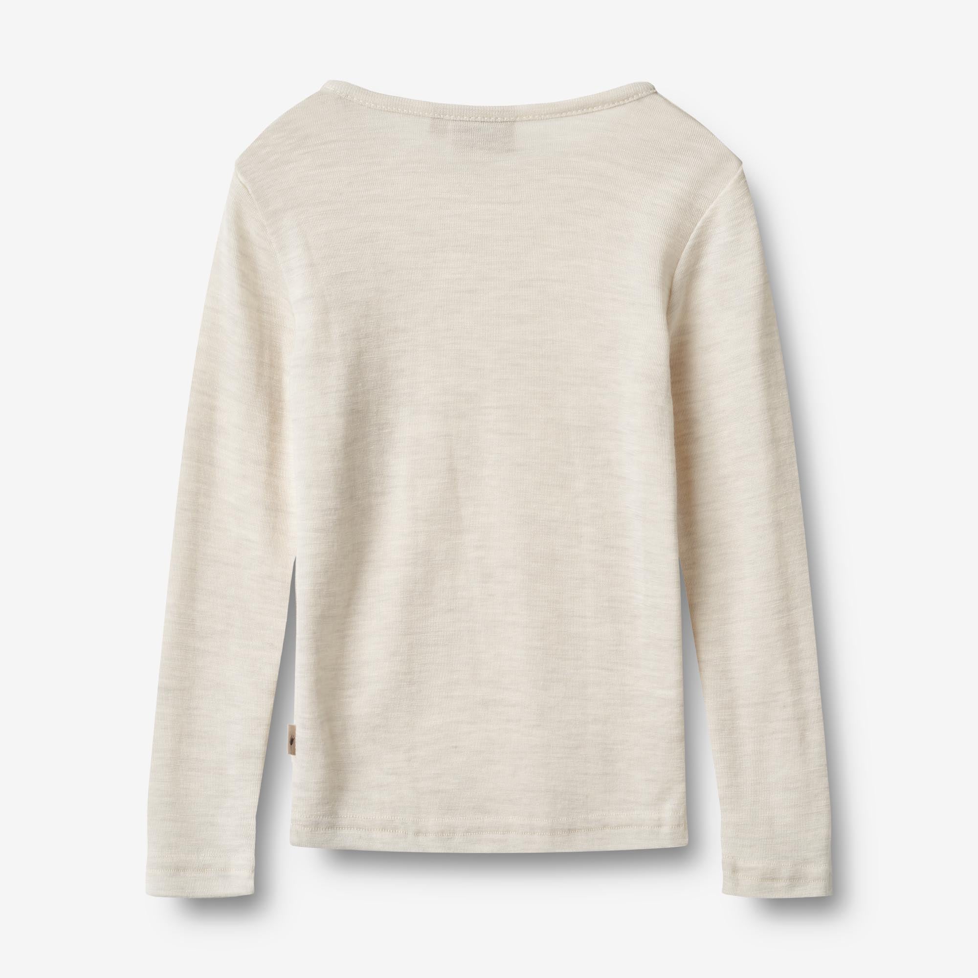wheat-alfie-wollshirt-junior-eggshell-melange-merino image 2