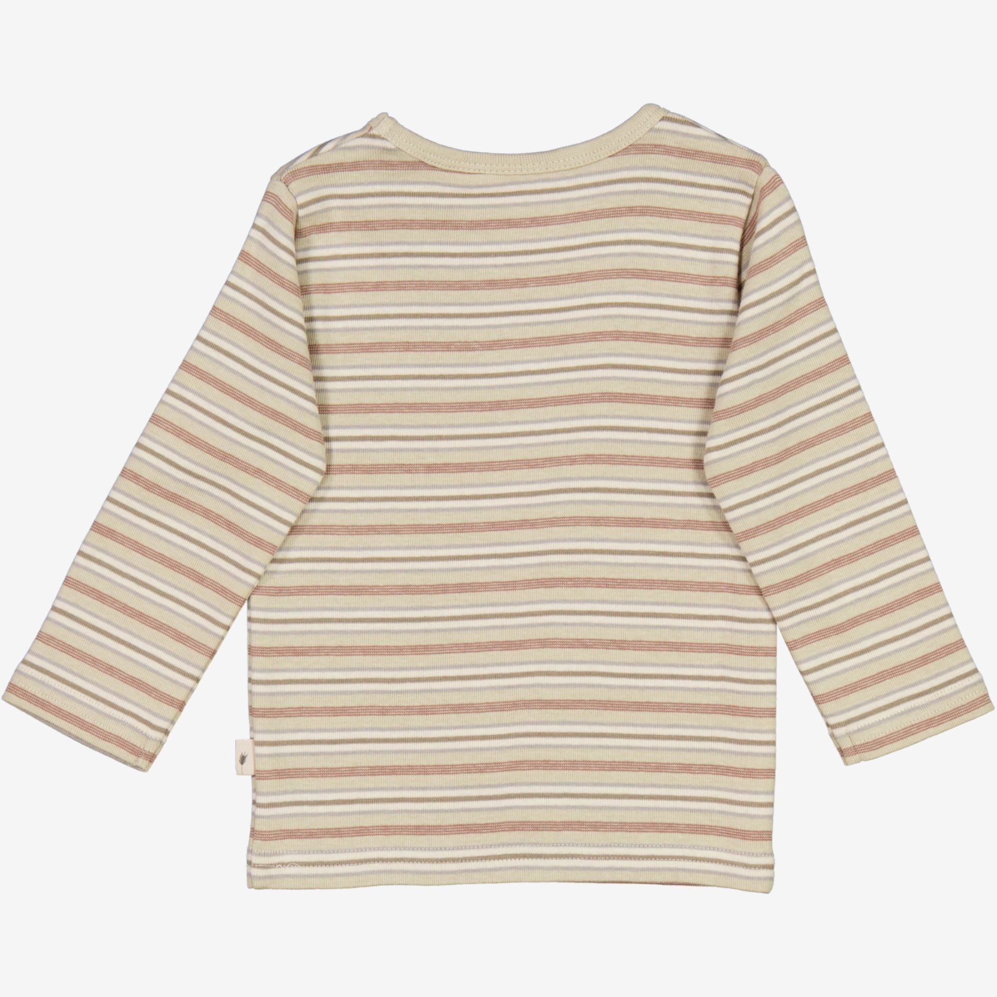 wheat-langarmshirt-baby-dusty-stripe-bio-9-98 image 2