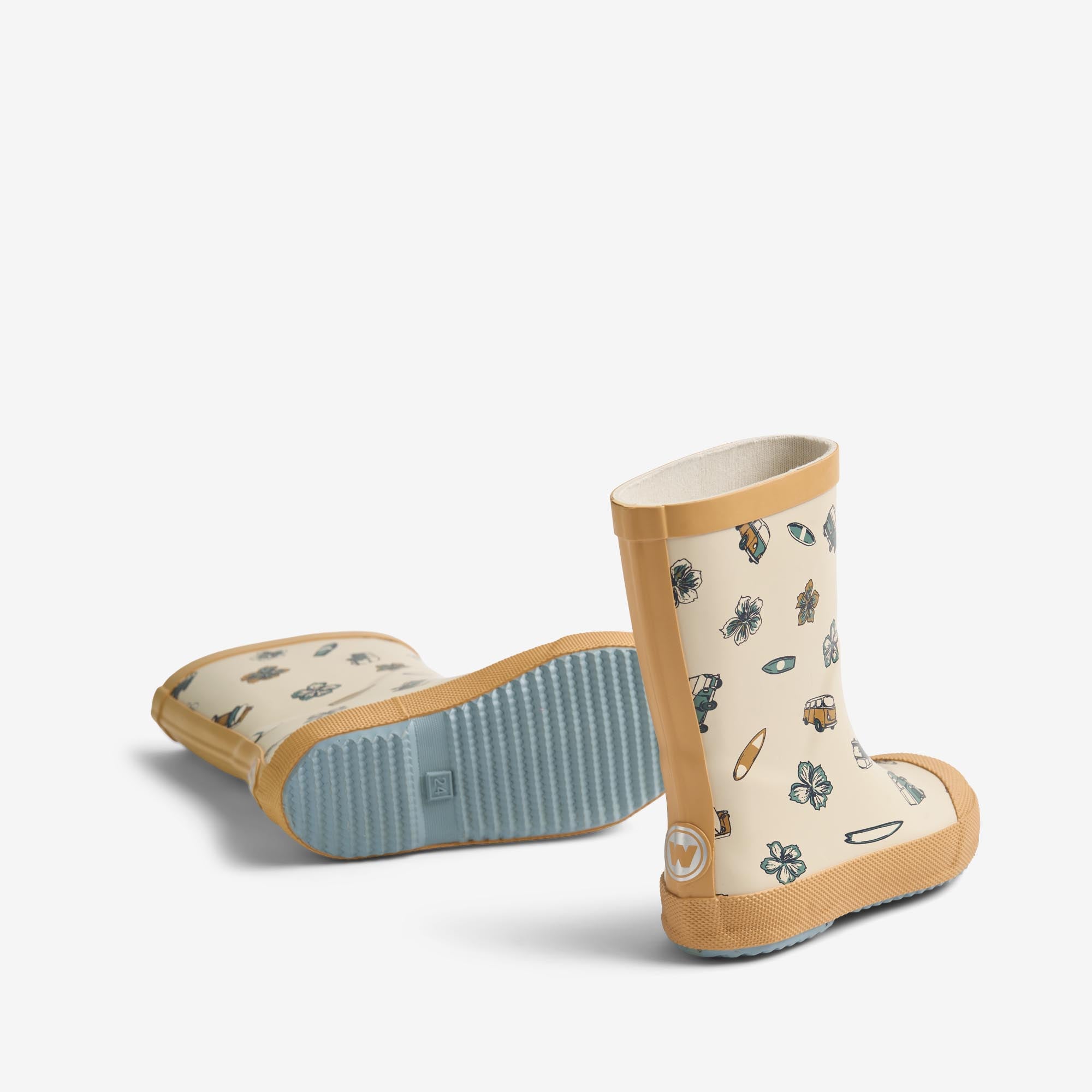 wheat-muddy-gummistiefel-taffy-surf-friends-naturkautschuk image 3