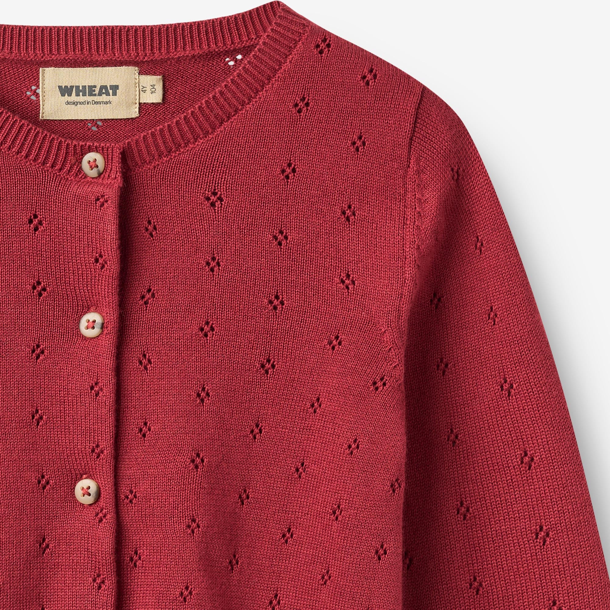 wheat-maia-strickjacke-red-cherry-bio-baumwolle-m-dchen image 3