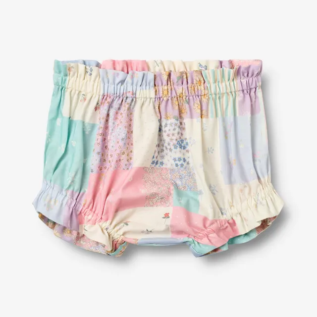 wheat-silla-bloomers-patchwork-flowers-bio-baumwolle image 1