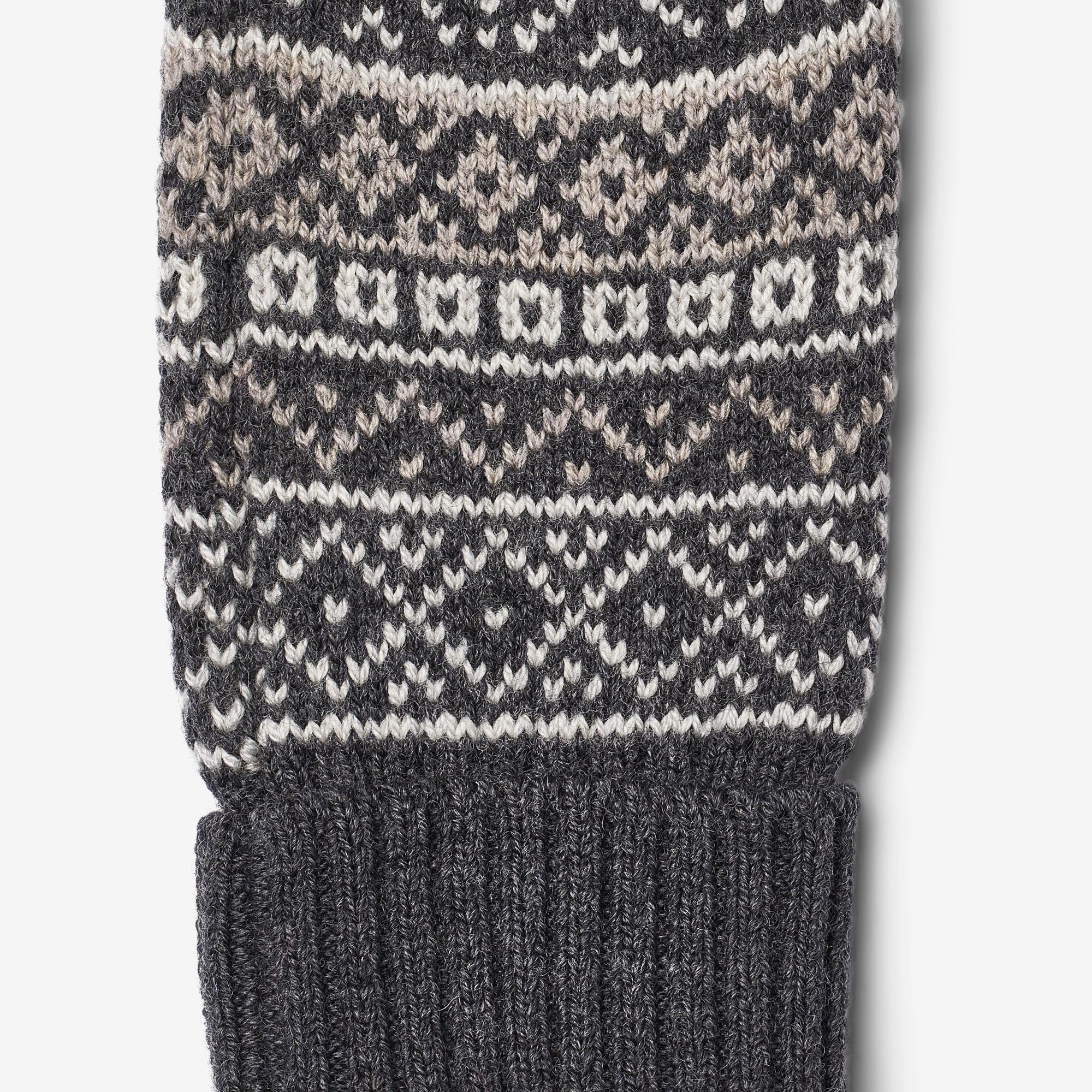 wheat-haansi-f-ustlinge-charcoal-merino-jacquard image 3