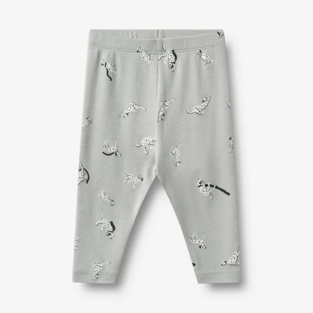 wheat-silas-jerseyhose-dogs-with-dots-baby-bio-baumwolle image 1