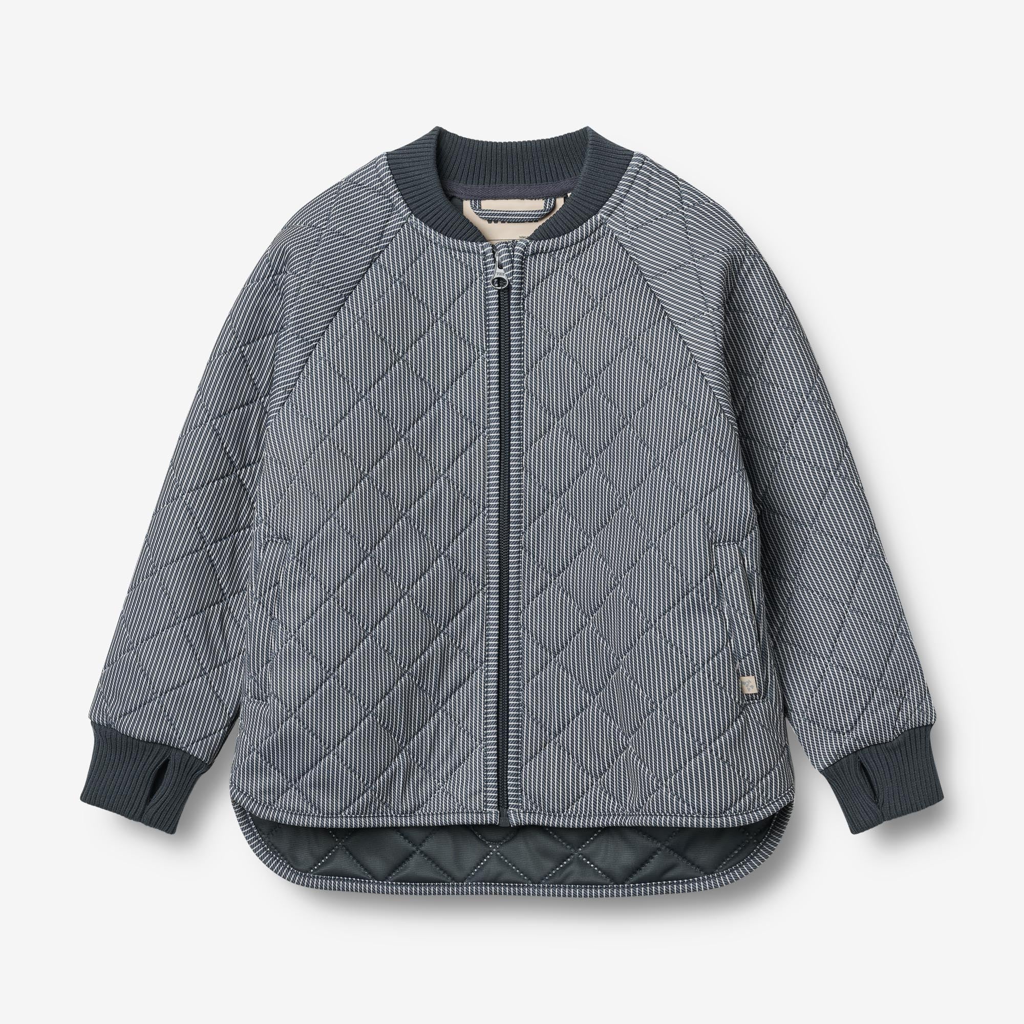 wheat-sylvester-thermo-jacke-ink-stripe-recycling-kinder image 1