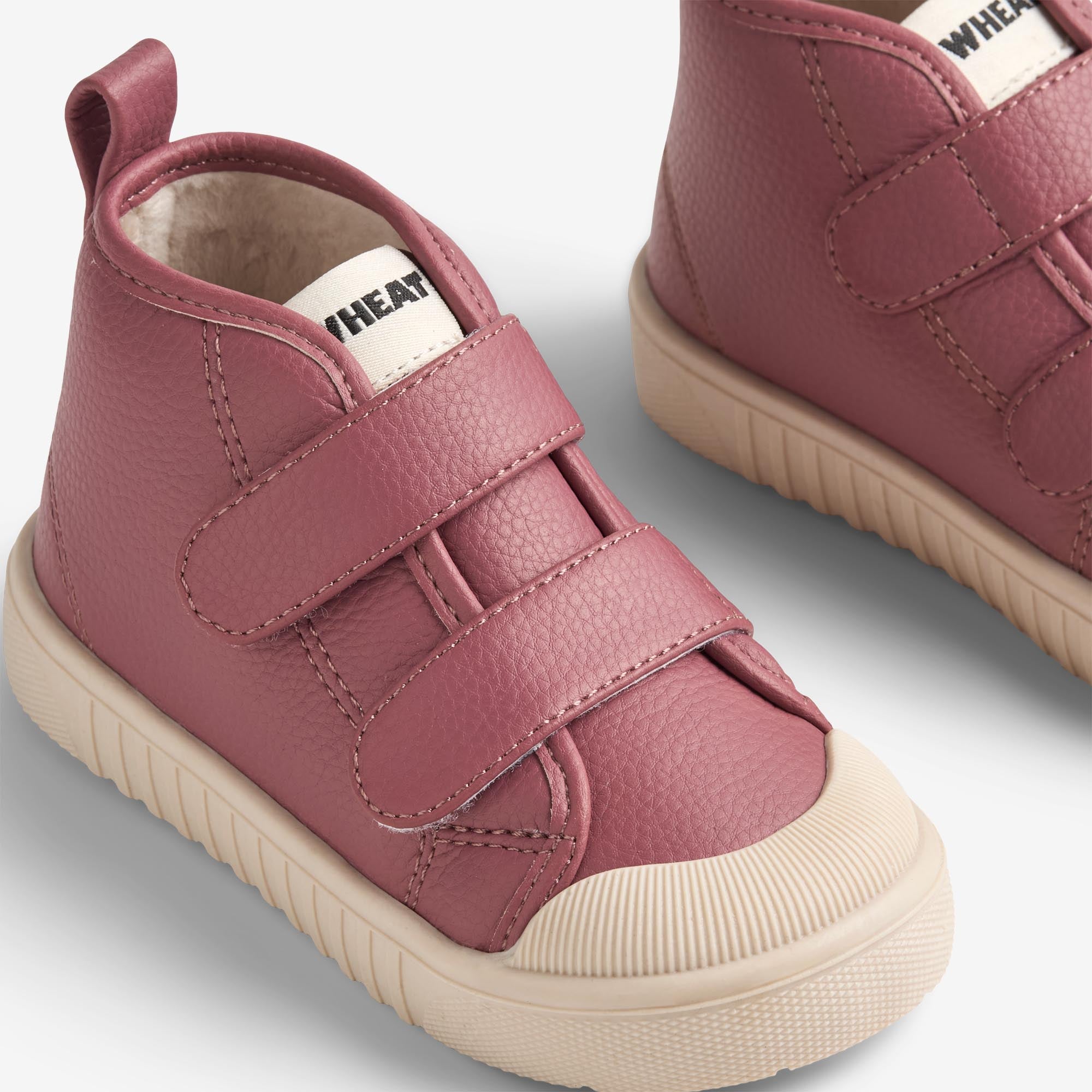 wheat-leo-sneaker-warm-lilac-leder-klett image 4