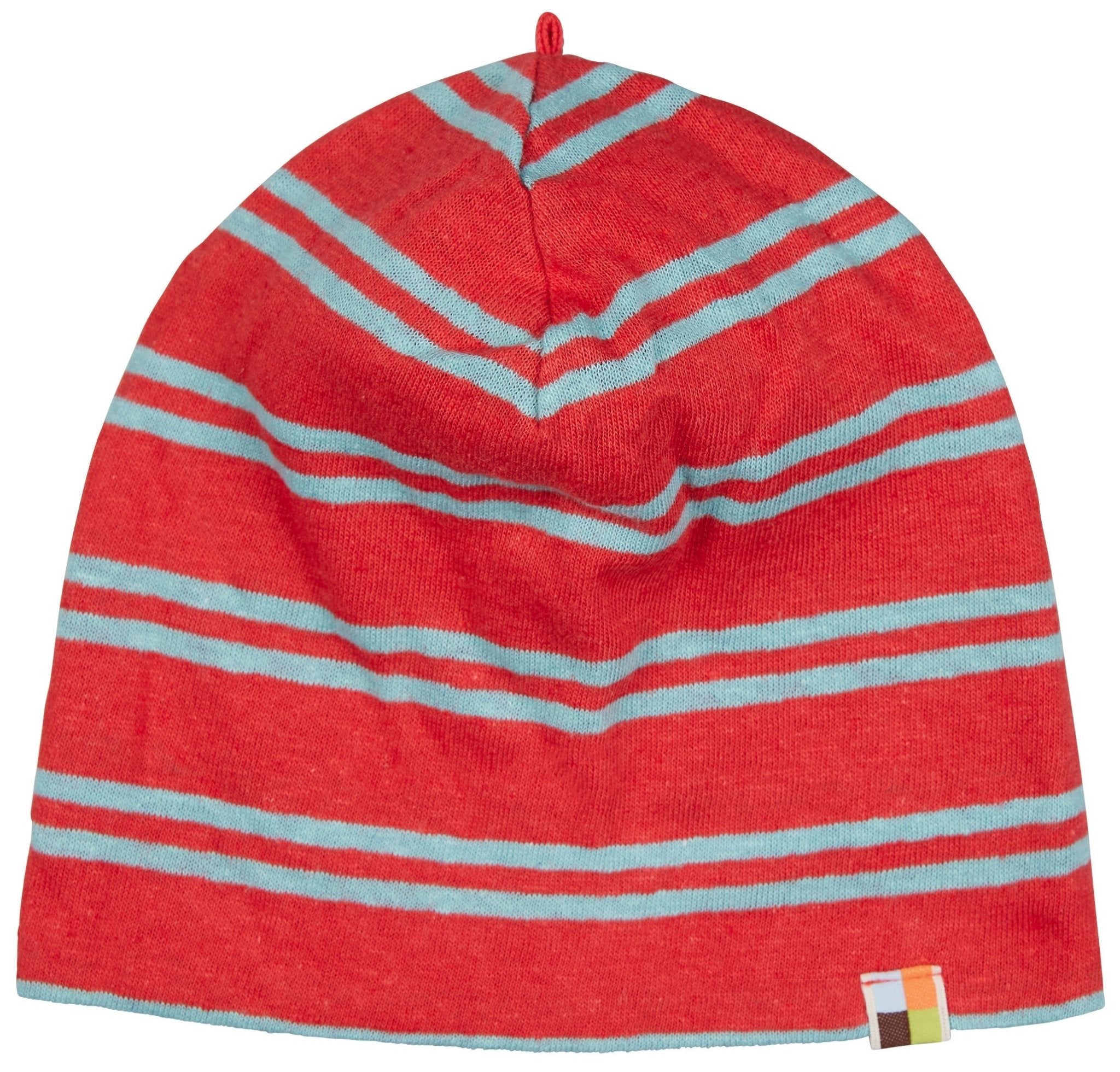 loud-proud-classics-m-tze-streifen-leinen-kinderm-tze-chili image 2