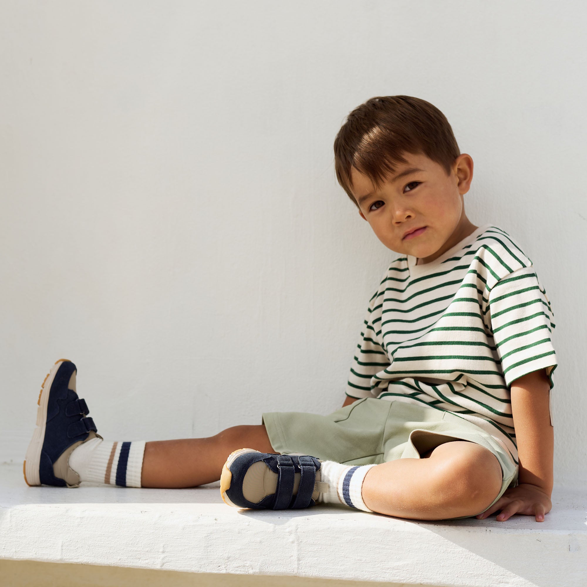 wheat-toney-sneaker-navy-klett-leichte-kinderschuhe image 2