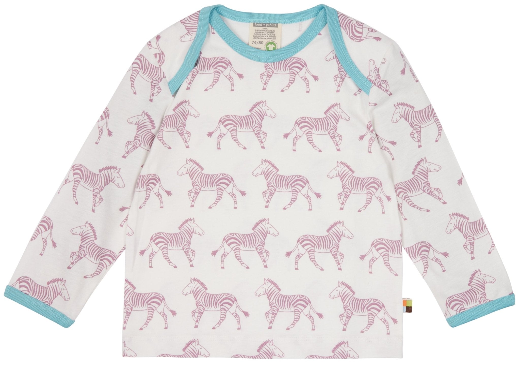 loud-proud-classics-shirt-druck-langarmshirt-aster-122-128-jersey image 1