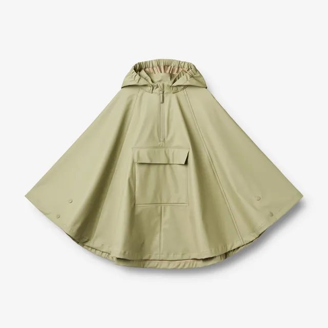 wheat-raincape-drops-regenponcho-green-tea-m-dchen image 1