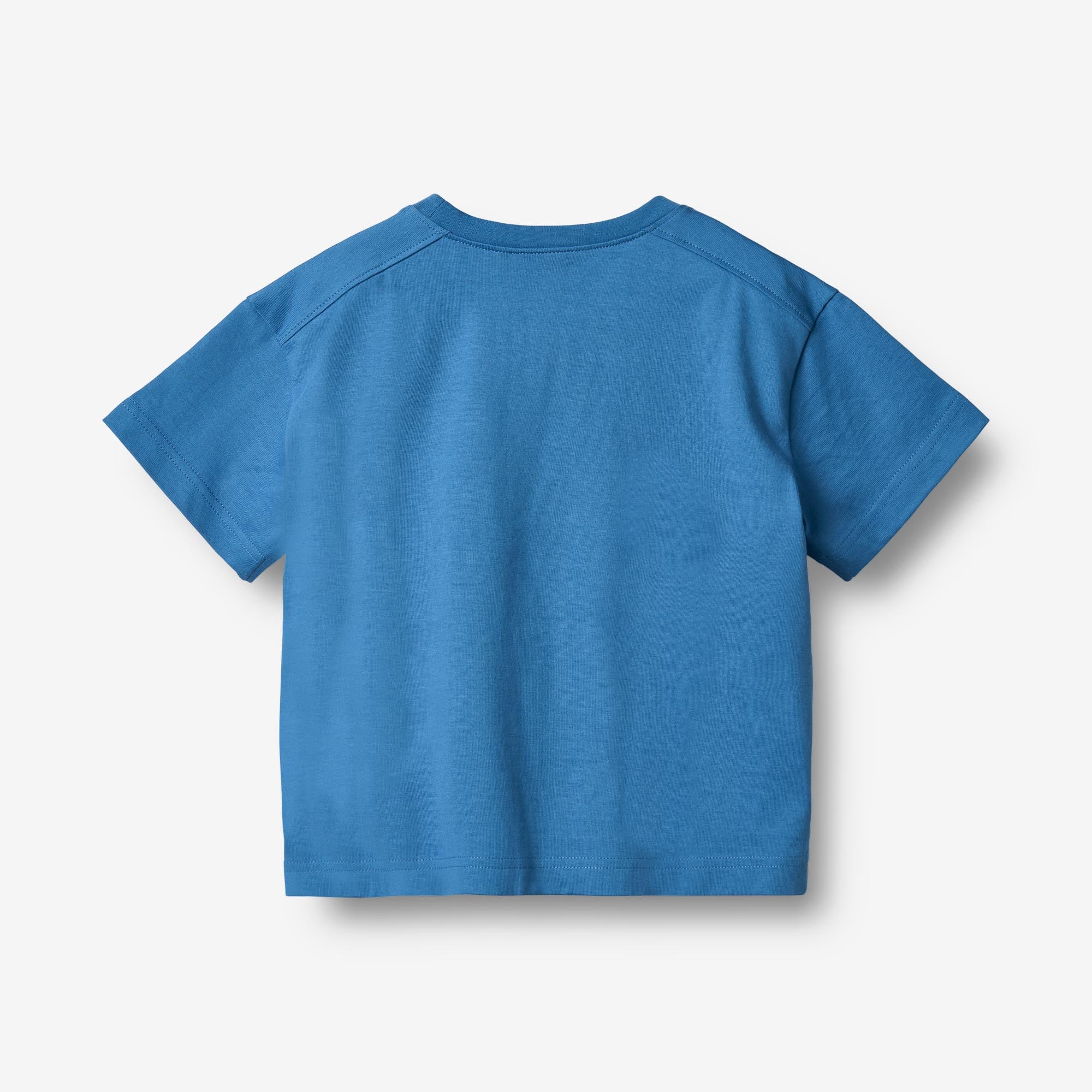 wheat-t-shirt-lauge-kinder-shirt-blue-bio-baumwolle image 2