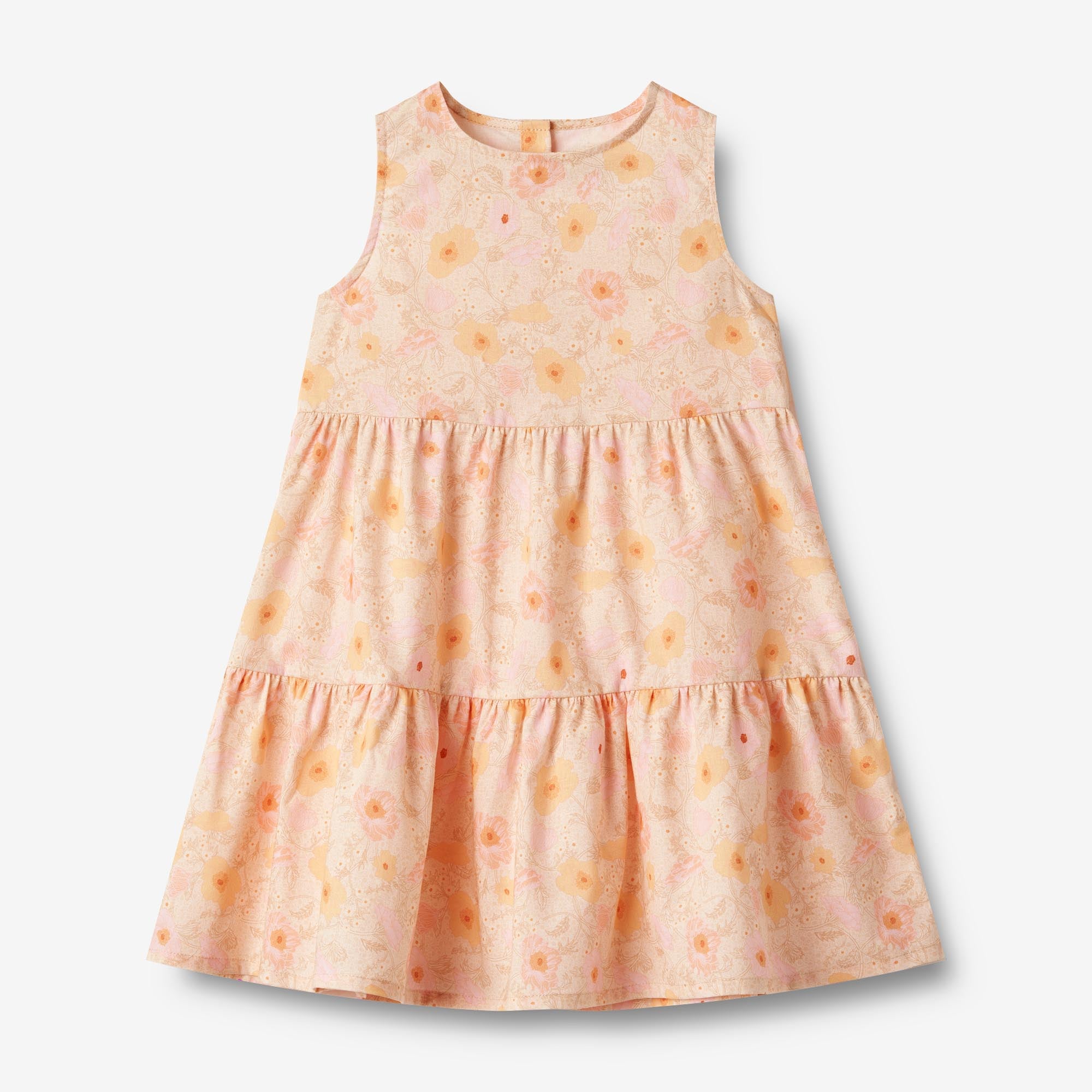 wheat-luise-kleid-alabaster-flower-bobbles-bio image 1