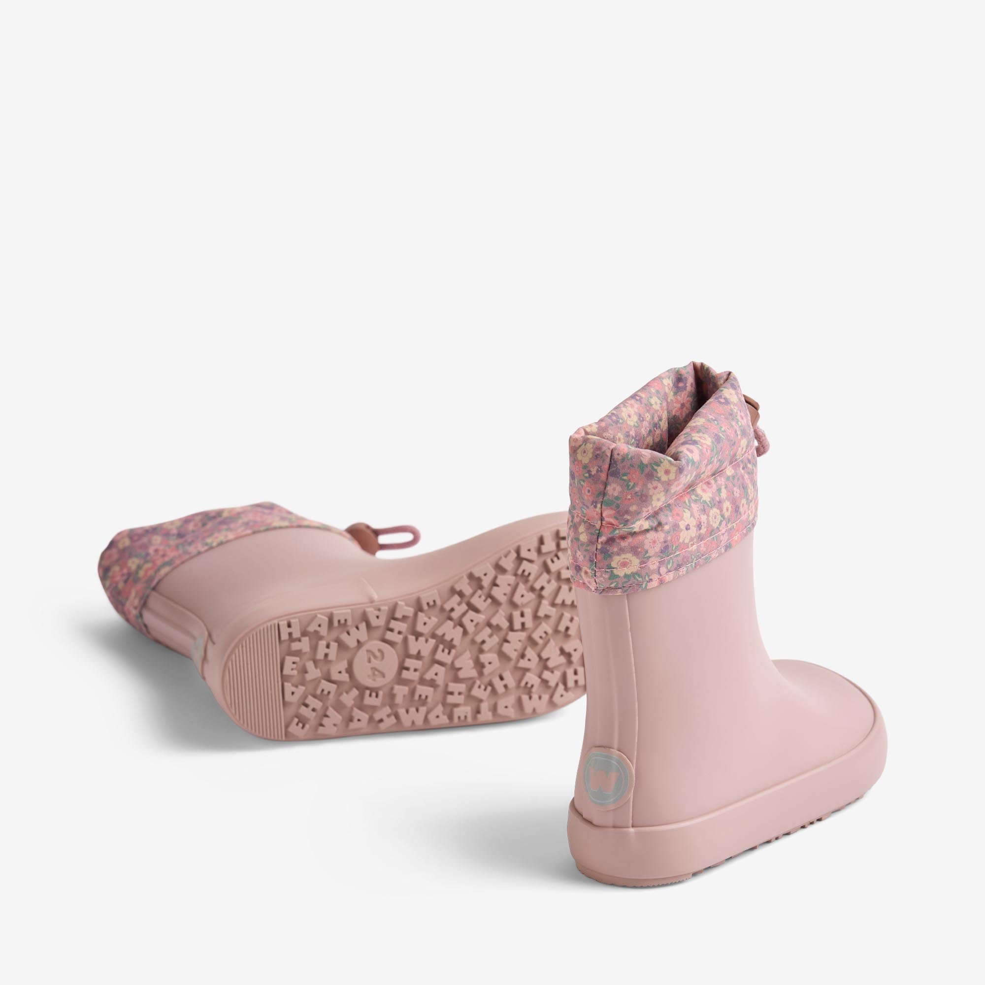 wheat-zerro-barefoot-gummistiefel-powder-flower-meadow-naturkautschuk image 2