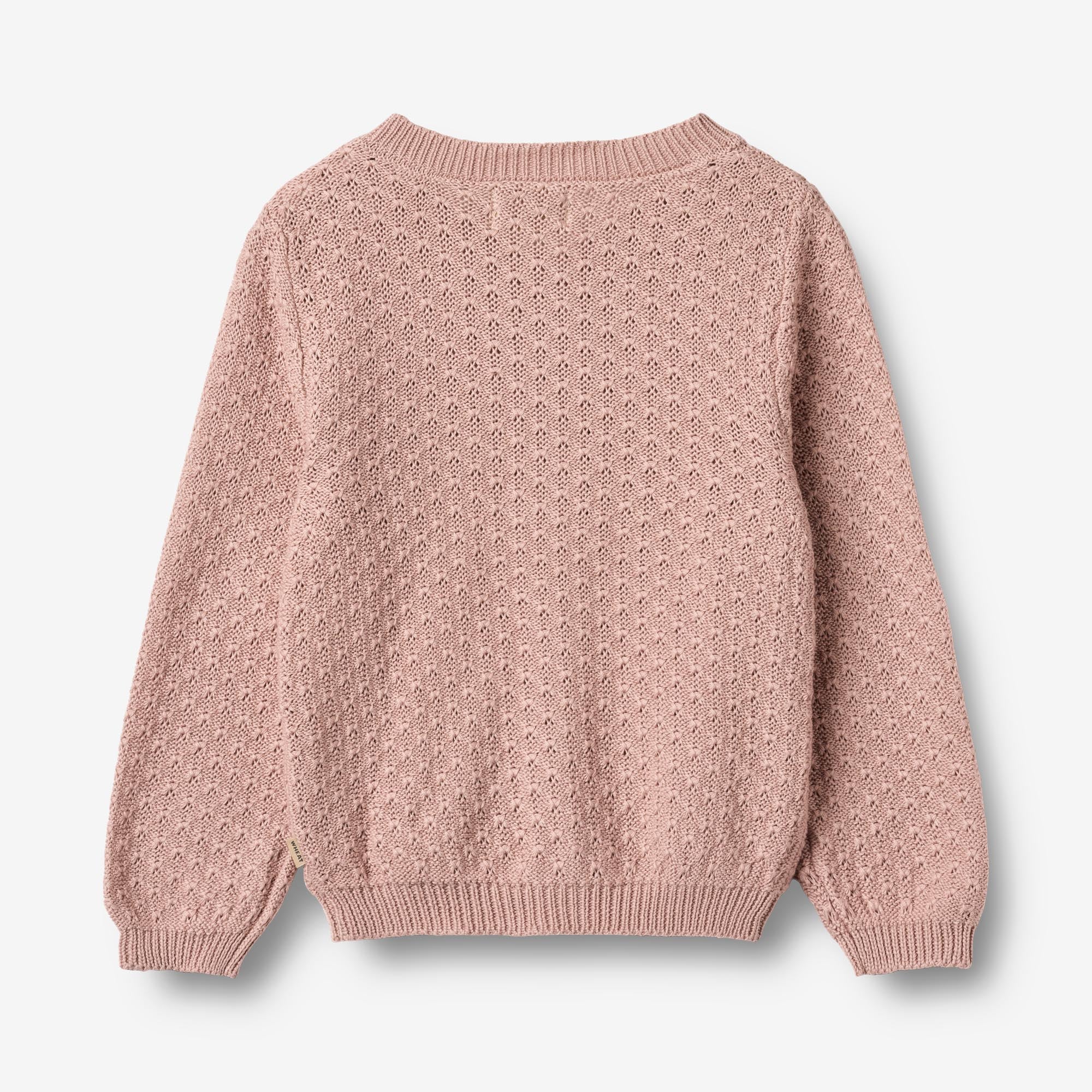 wheat-magnella-strickjacke-rose-powder-bio-baumwolle image 5