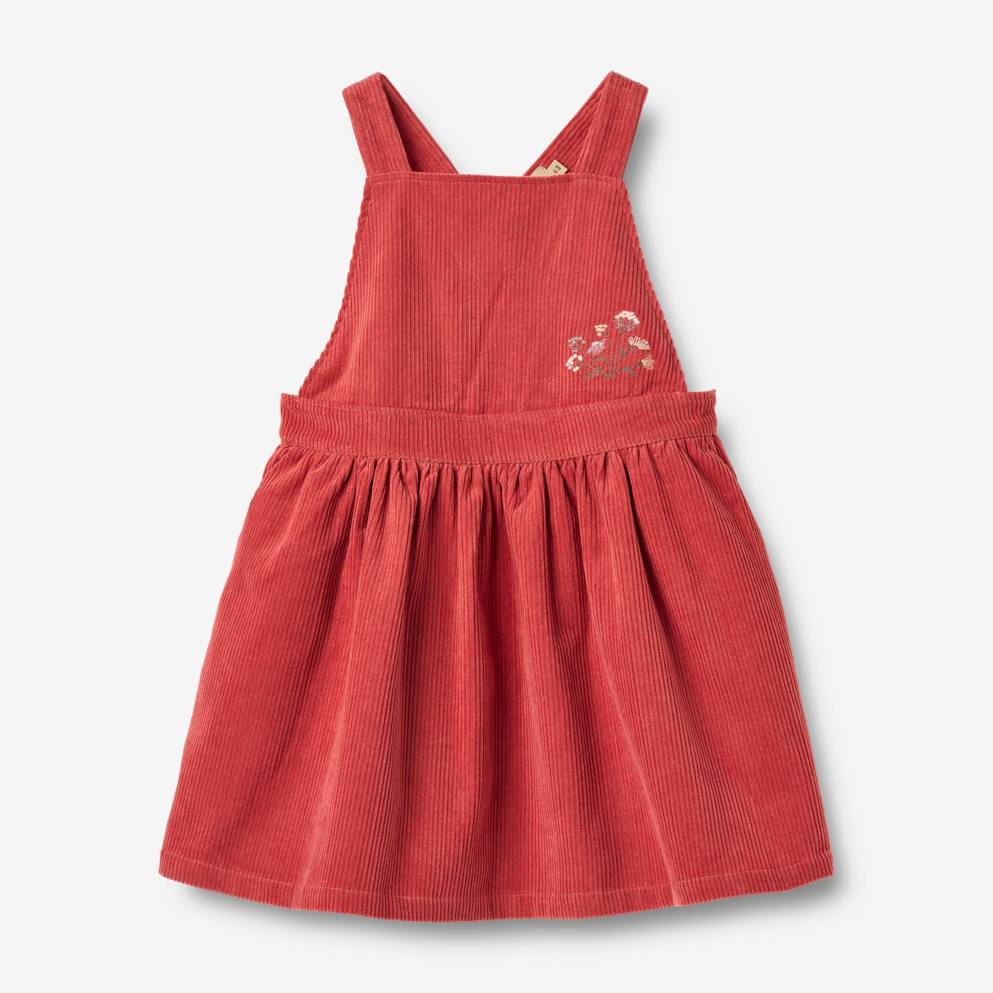 wheat-pinafore-agnes-m-dchen-kleid-raspberry-cord image 1