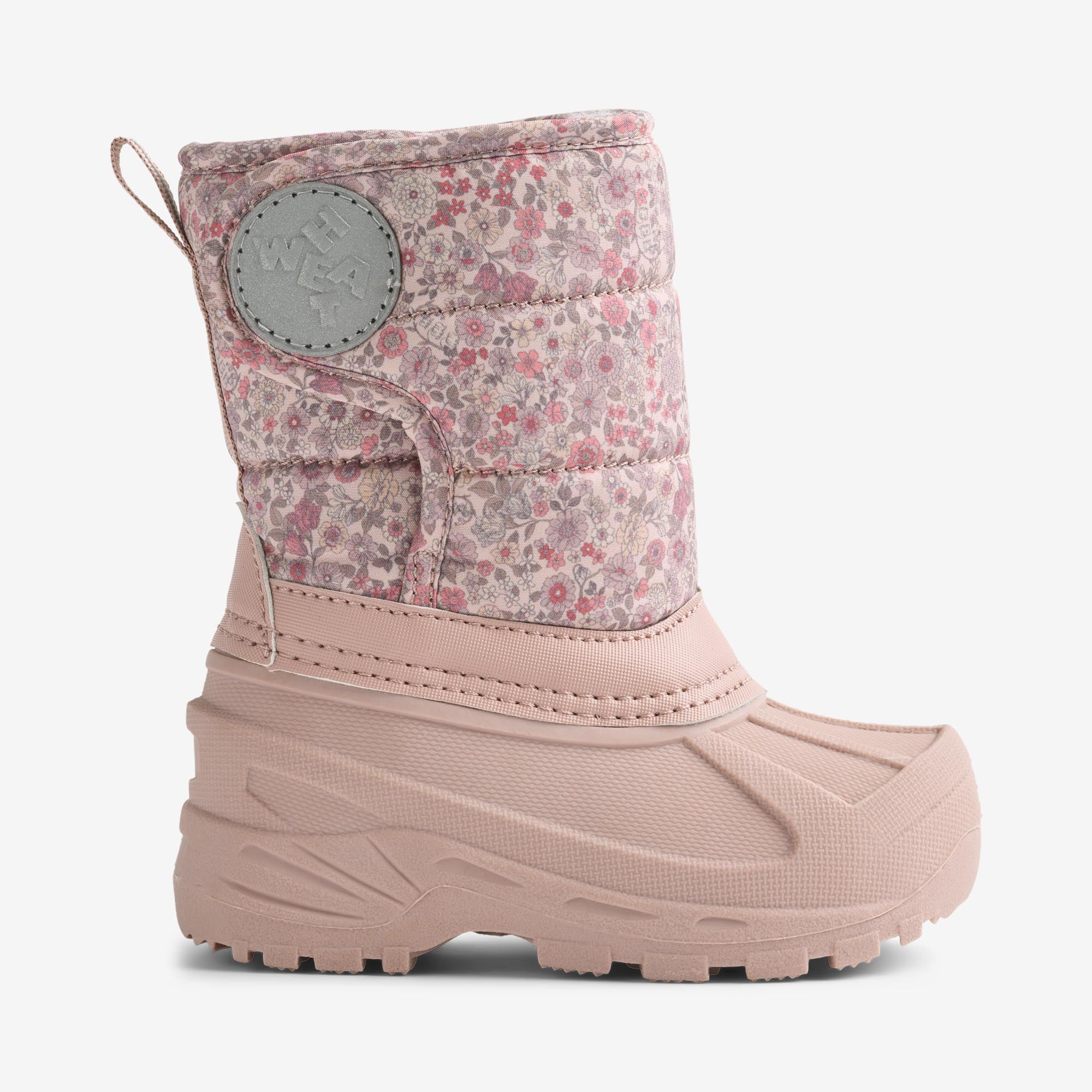 wheat-winty-winterstiefel-rose-powder-flowers-mit-wollfutter-gr-28 image 2