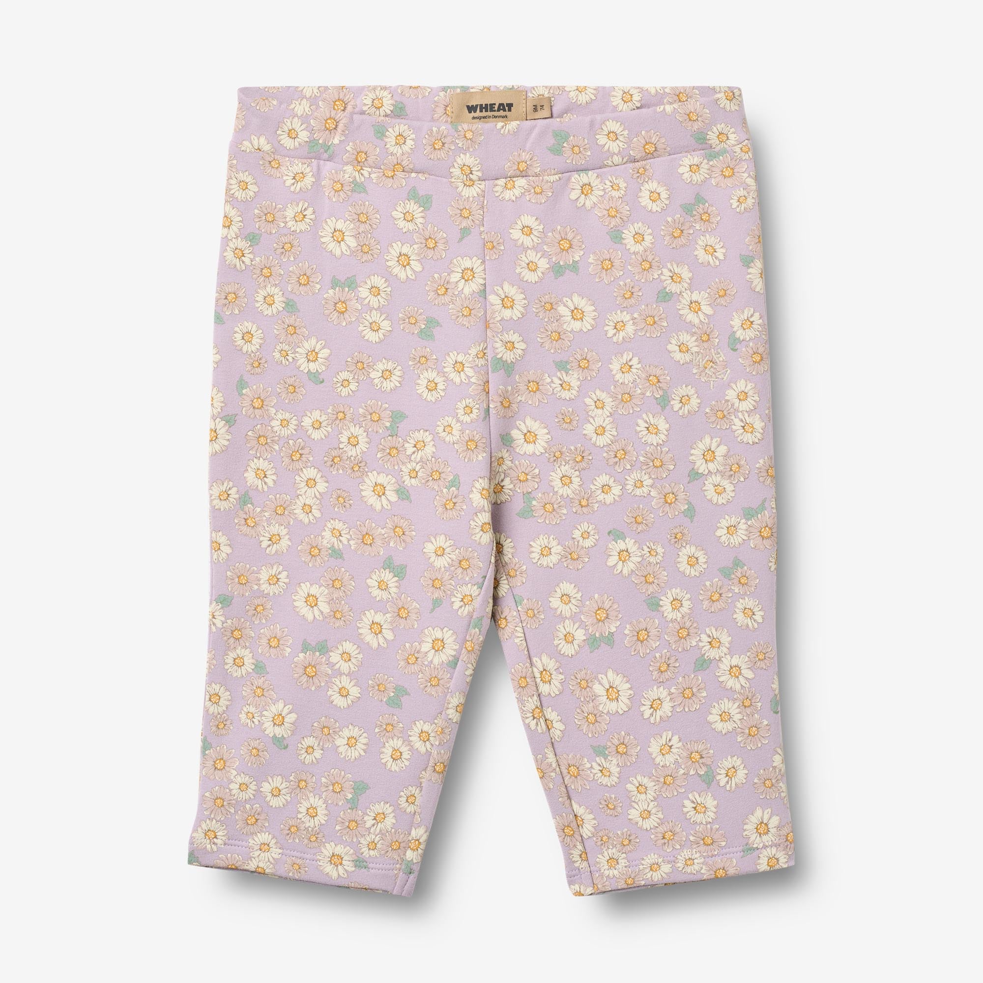 wheat-eline-sweatpants-lavender-daisies-baby image 1