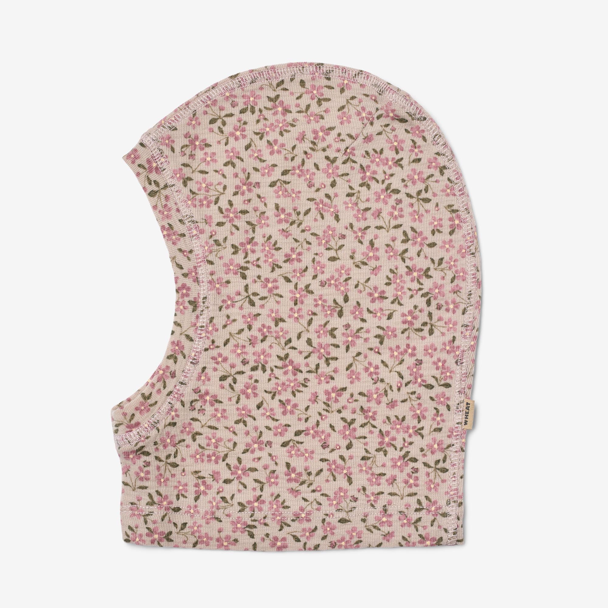wheat-accessories-balaclava-kim-sturmhaube-pale-lilac-flowers-merinowolle image 2