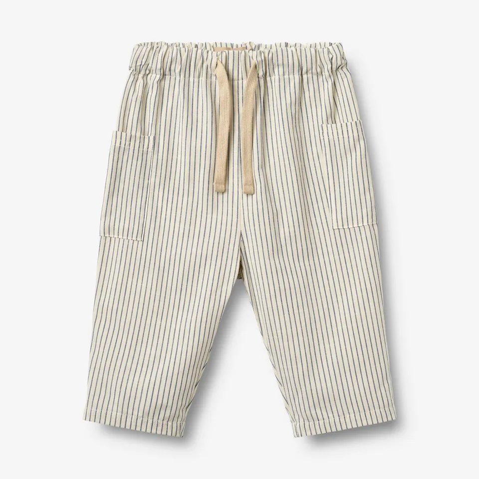 wheat-arne-hose-dark-blue-stripe-bio-baumwolle image 1