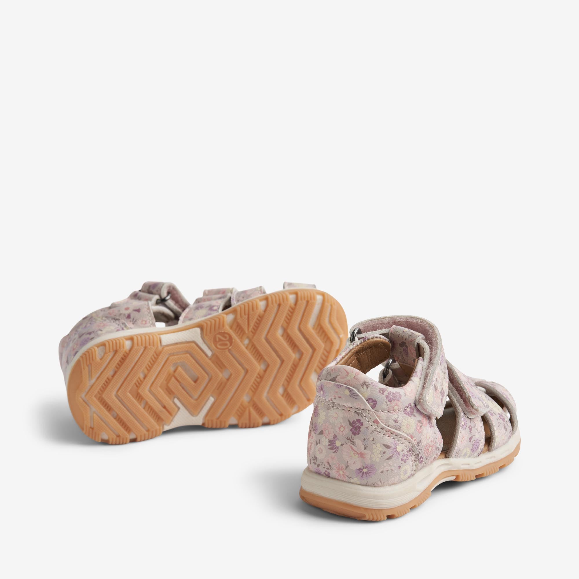 wheat-frei-l-sandalen-clam-multi-flowers-leder-blumen image 2