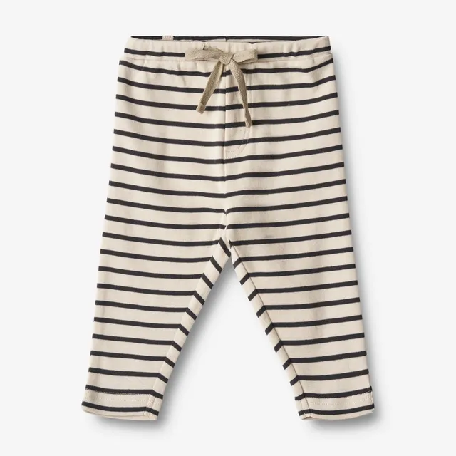 wheat-manfred-jerseyhose-navy-stripe-bio-baumwolle-baby image 1