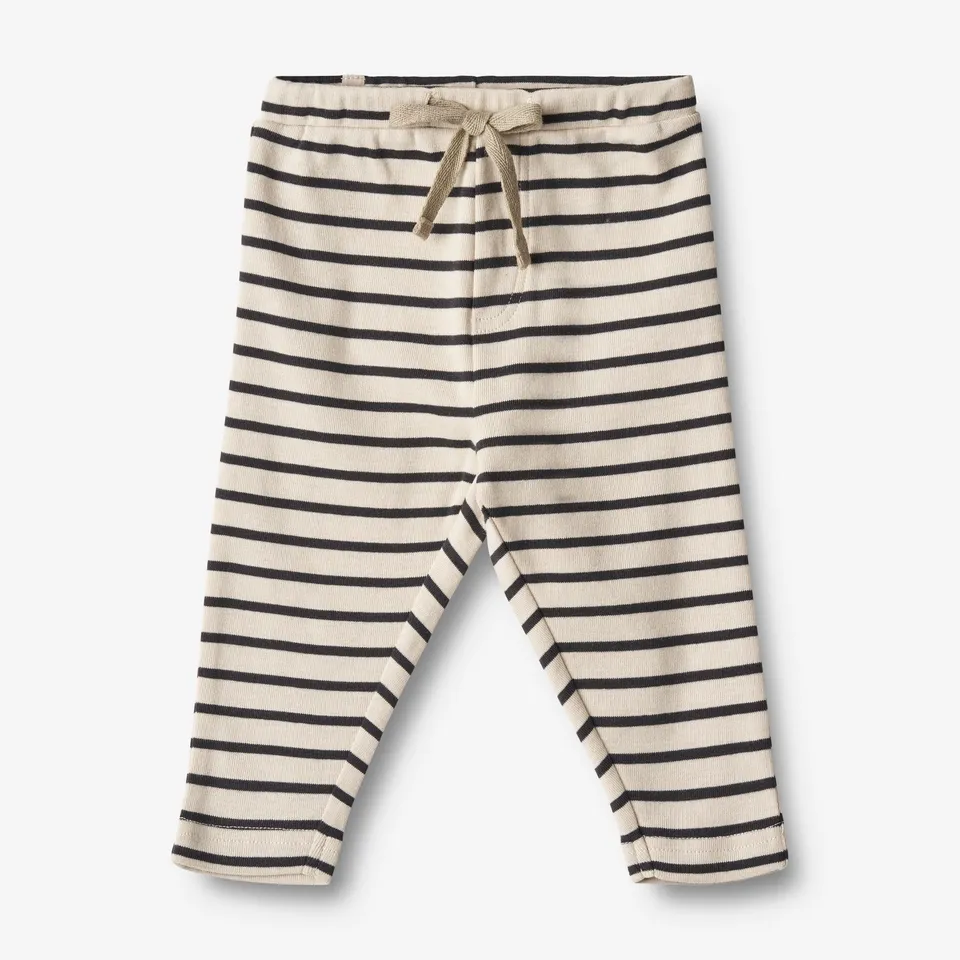 wheat-manfred-jerseyhose-navy-stripe-bio-baumwolle-baby image 1