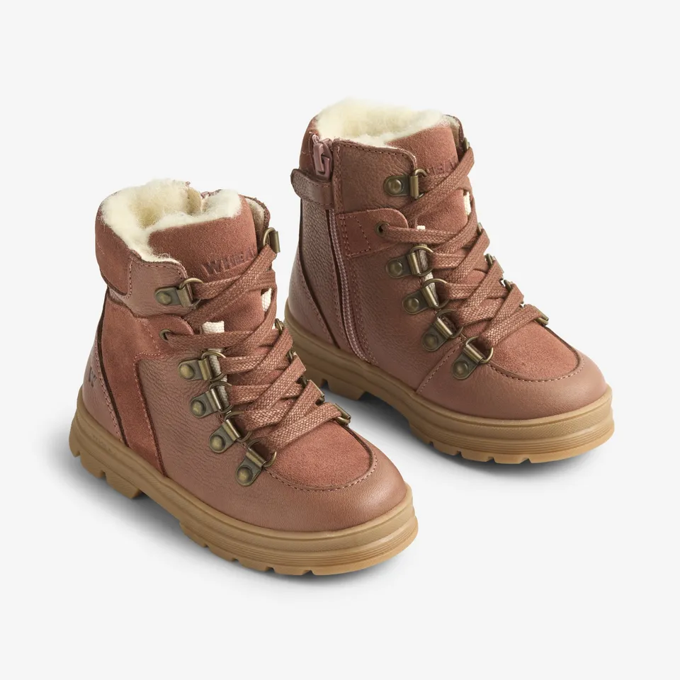 wheat-toni-hiker-tex-winterstiefel-dusty-rouge-wolle image 1
