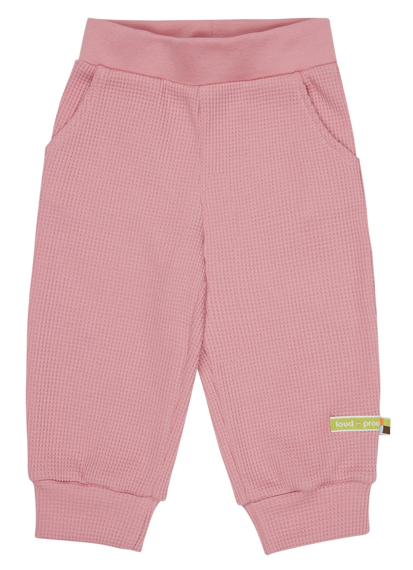 loud-proud-classics-hose-waffelstruktur-hose-grey-98-104-taschen image 5