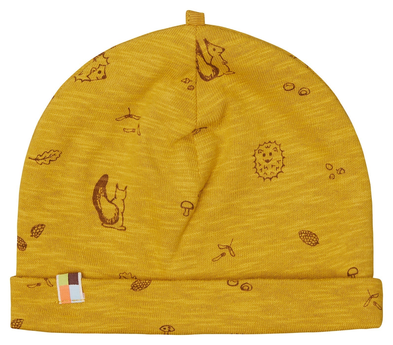 loud-proud-classics-beanie-m-tze-azur-62-68-wald-druck image 5