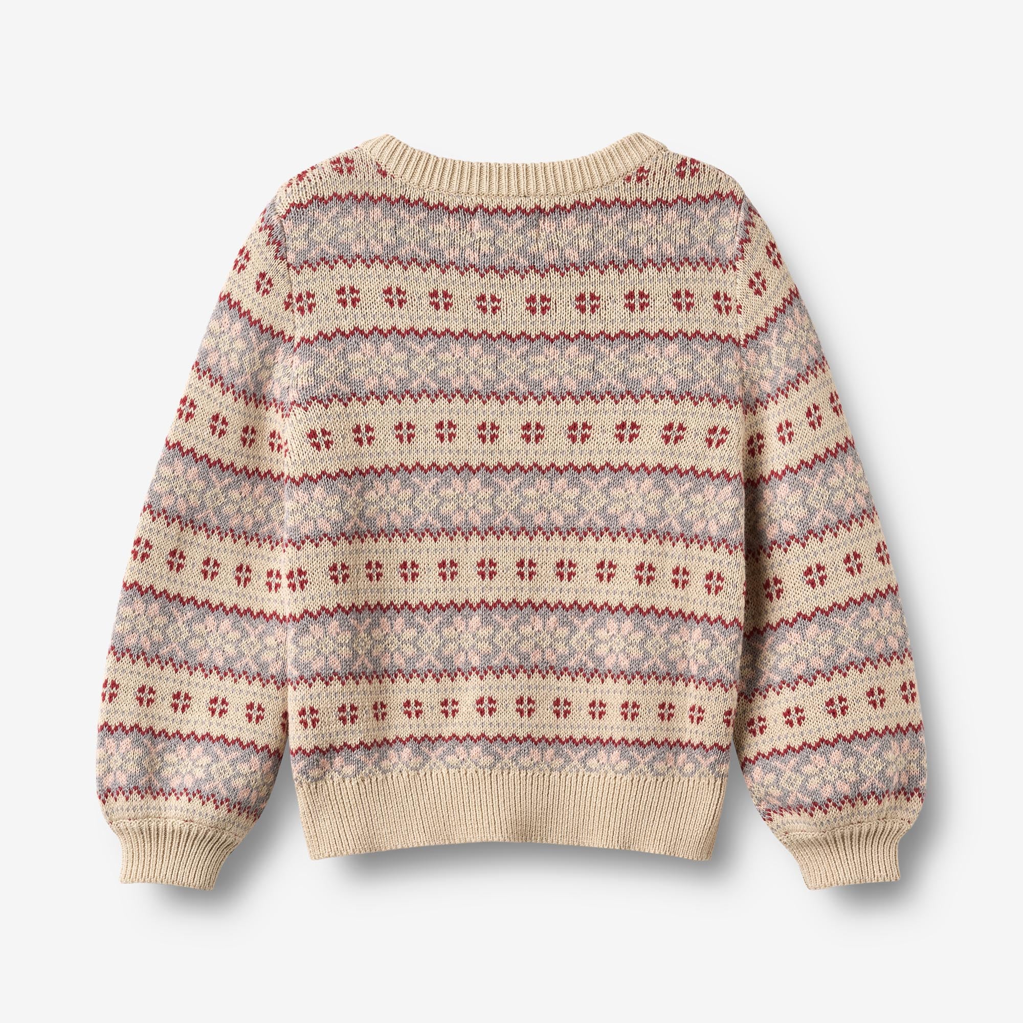 wheat-vikki-cardigan-kinder-offwhite-bio-baumwolle image 2