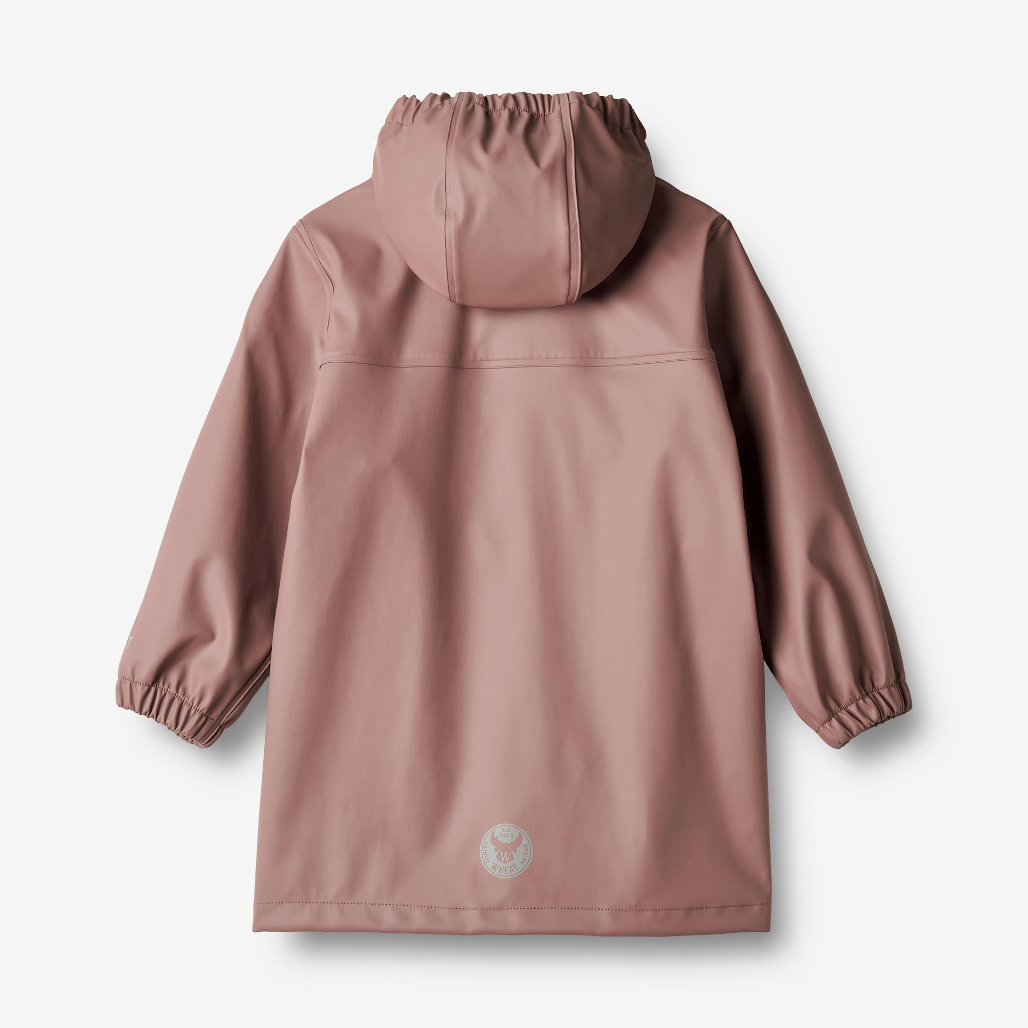 wheat-finley-regenjacke-dusty-lilac-lang-wasserdicht image 2