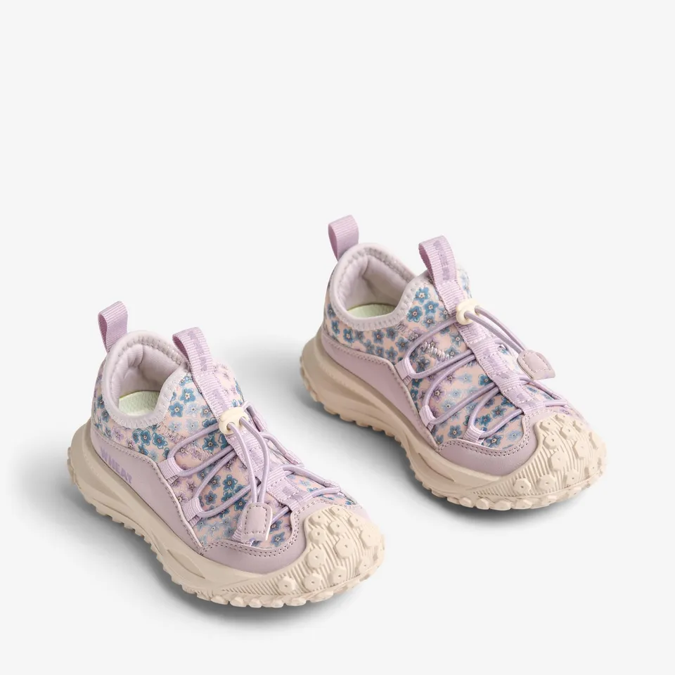 wheat-billie-sneaker-powder-blue-flowers-stoff-kinder image 1