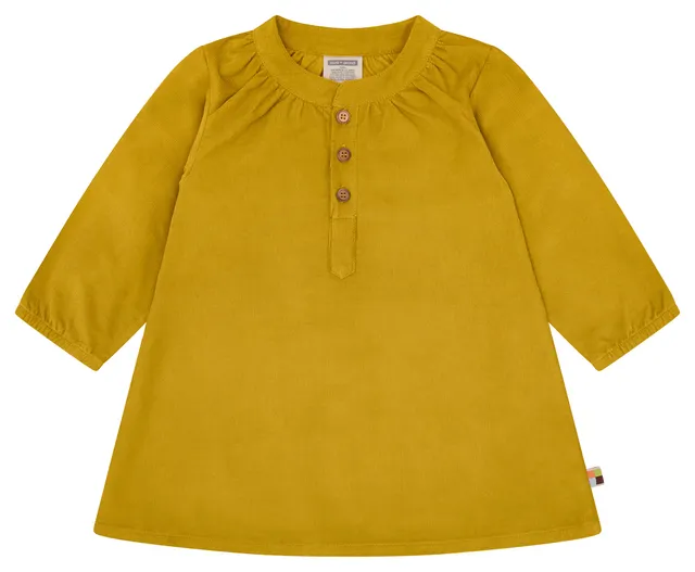 loud-proud-classics-kleid-cord-curry-98-104-bio image 1