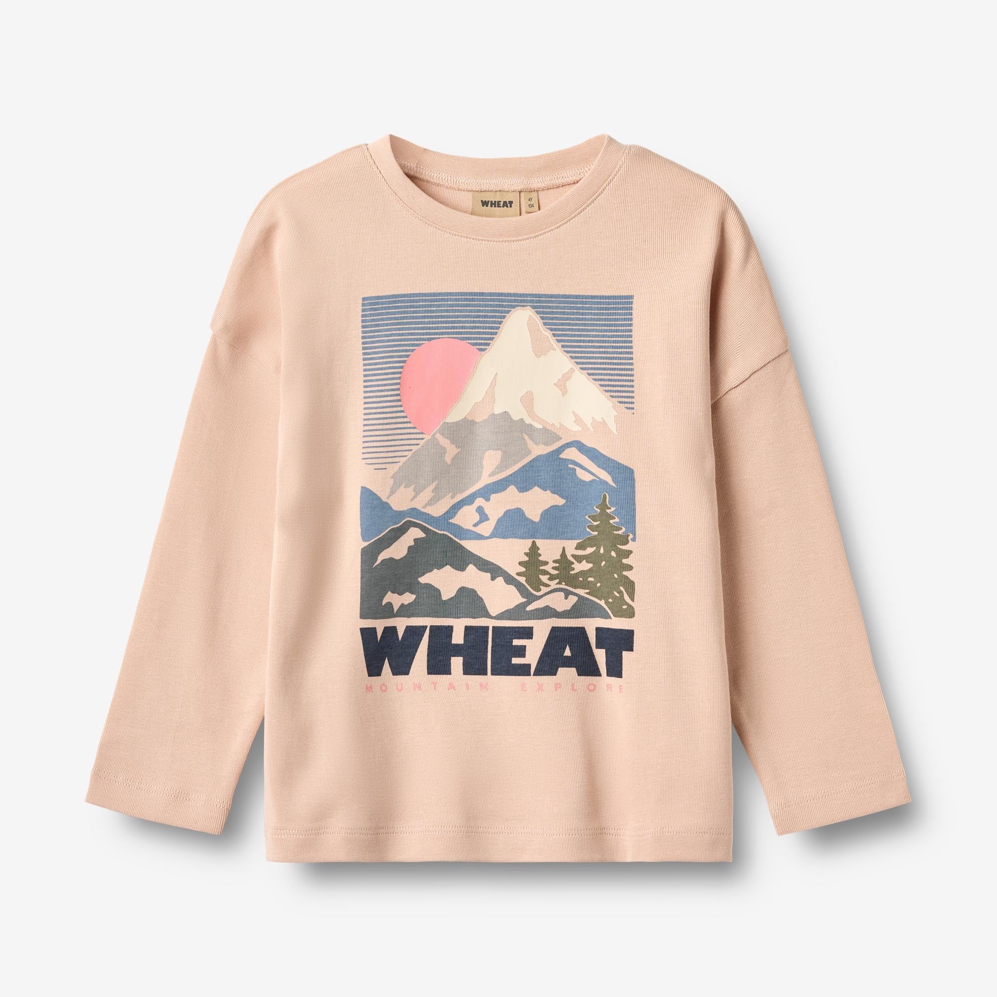 wheat-hanni-t-shirt-langarm-rose-dust-bio-baumwolle image 1