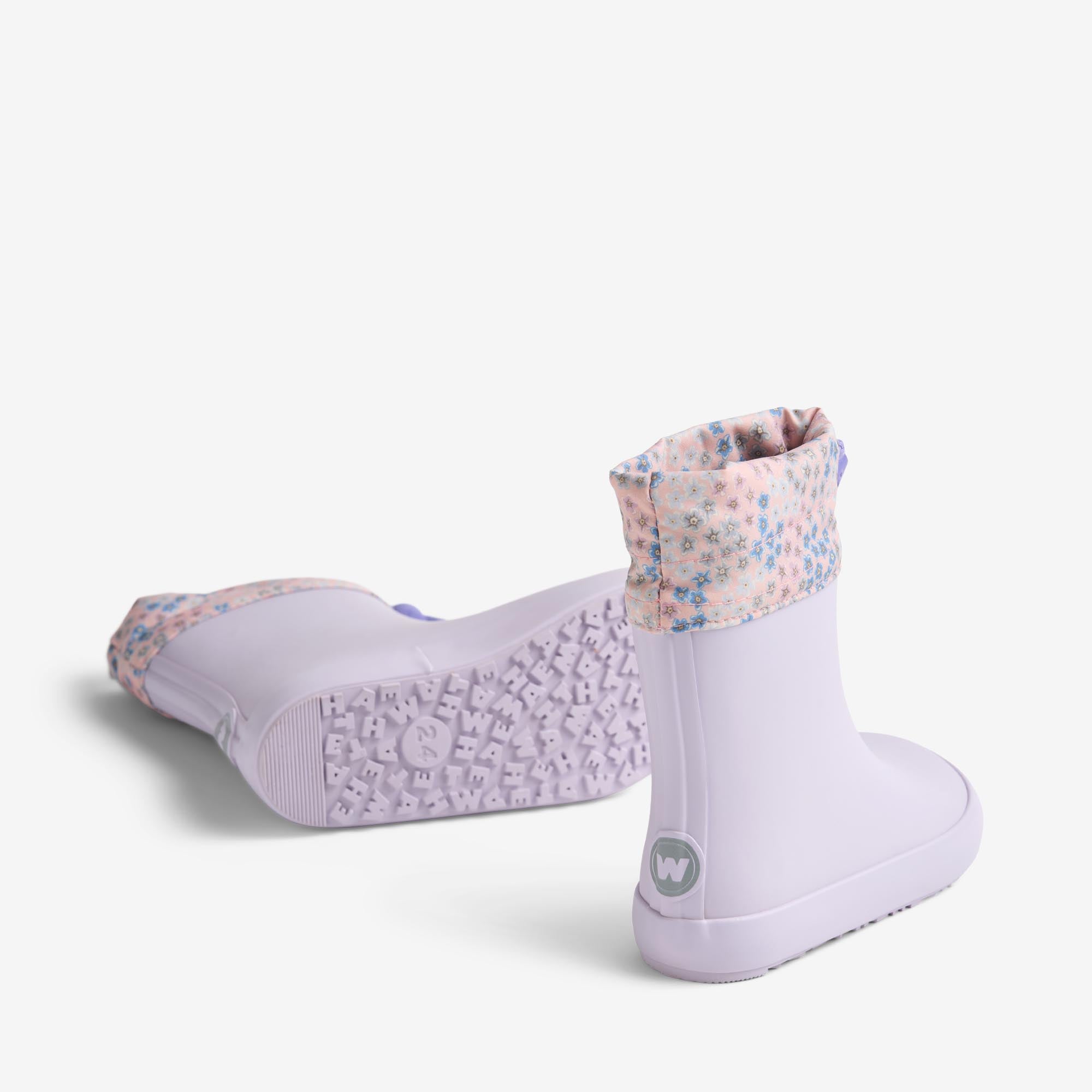 wheat-footwear-zerro-gummistiefel-powder-blue-flowers-barfu image 2