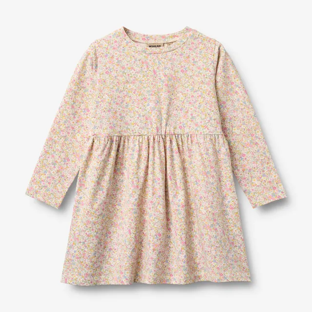 wheat-sessa-kleid-langarm-rosa-blumen-bio-m-dchen image 1