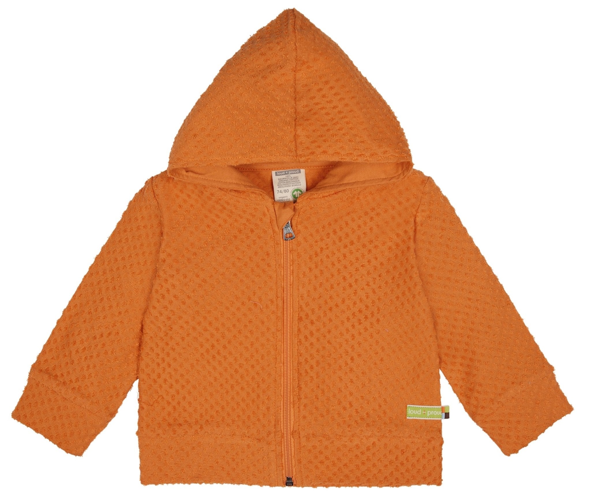 loud-proud-classics-frottee-jacke-punkte-aster-62-68 image 3