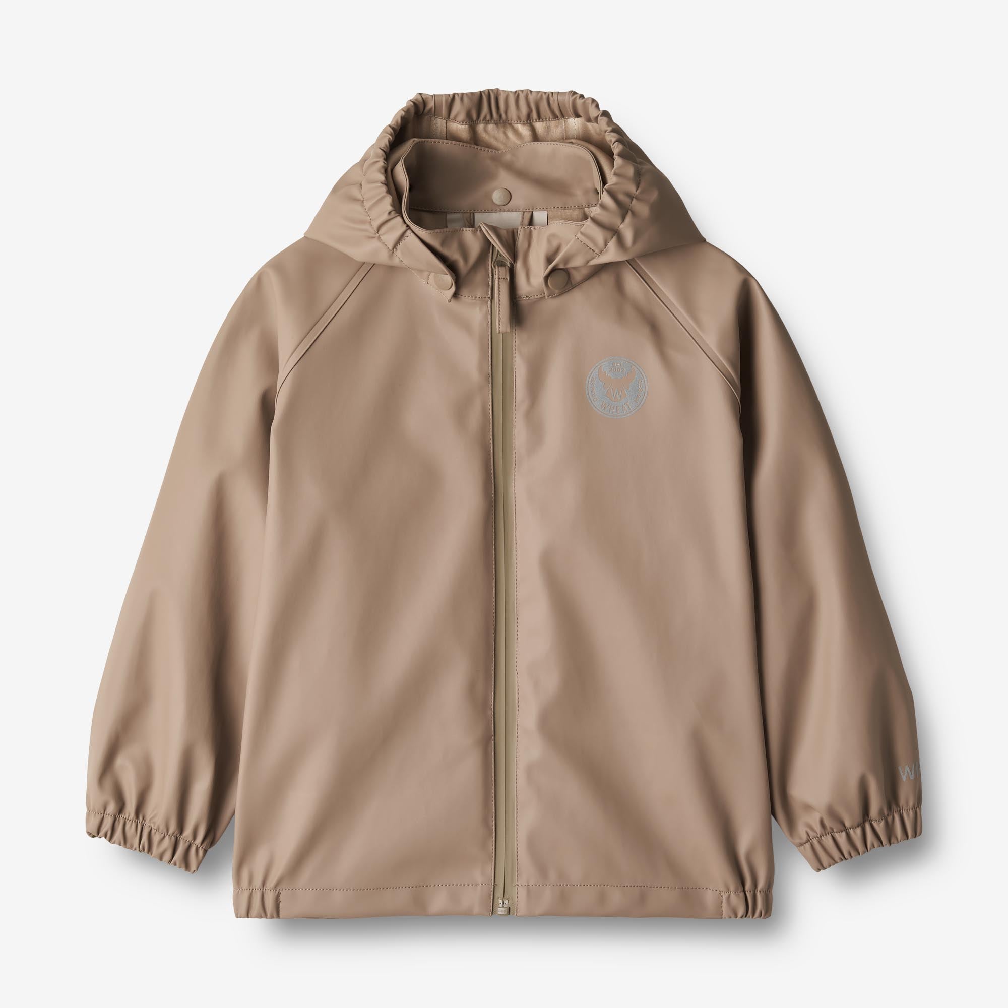wheat-chardy-regenjacke-kinder-beige-stone-wasserdicht image 1