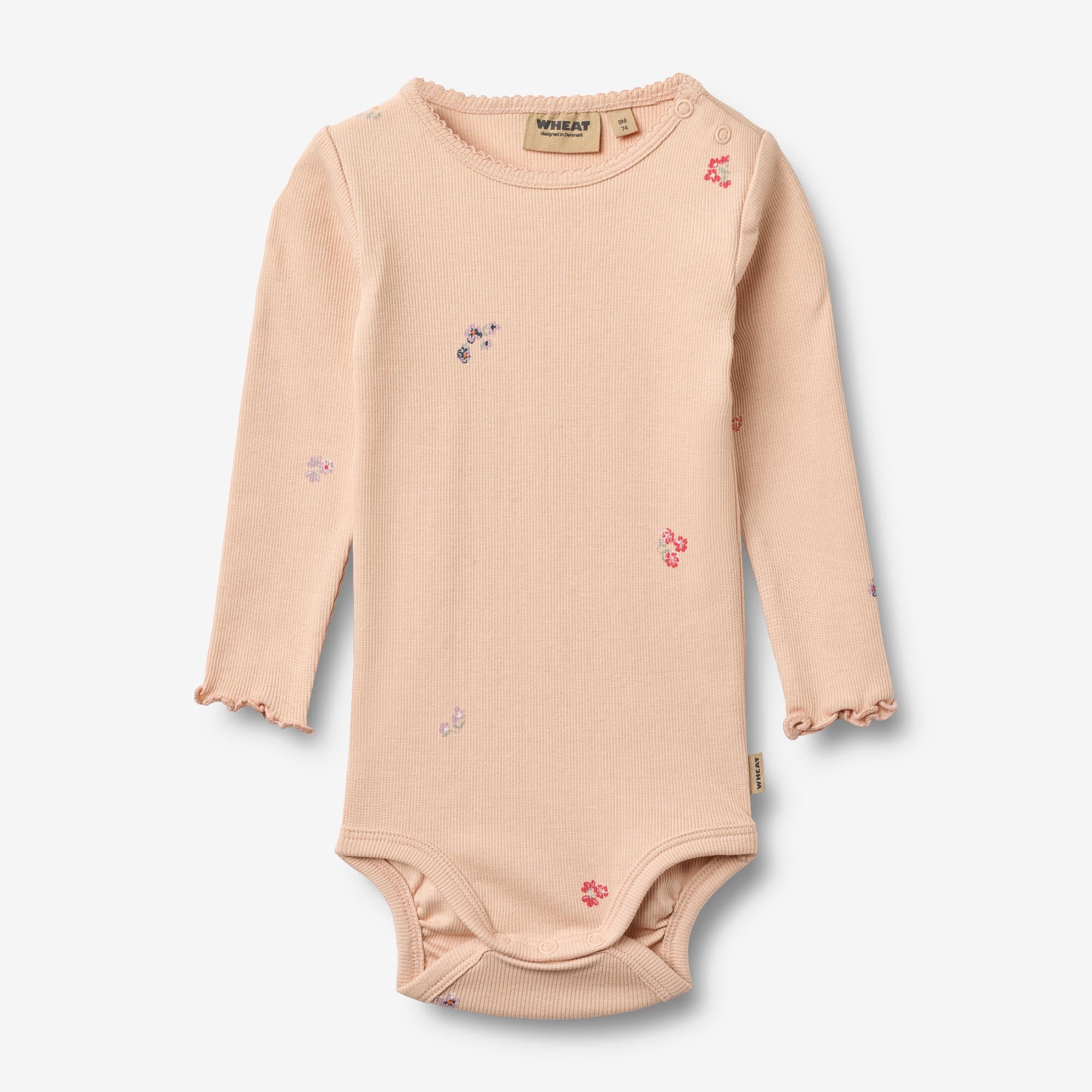 wheat-regitze-body-langarm-baby-rose-flowers-2er-set-bio image 3