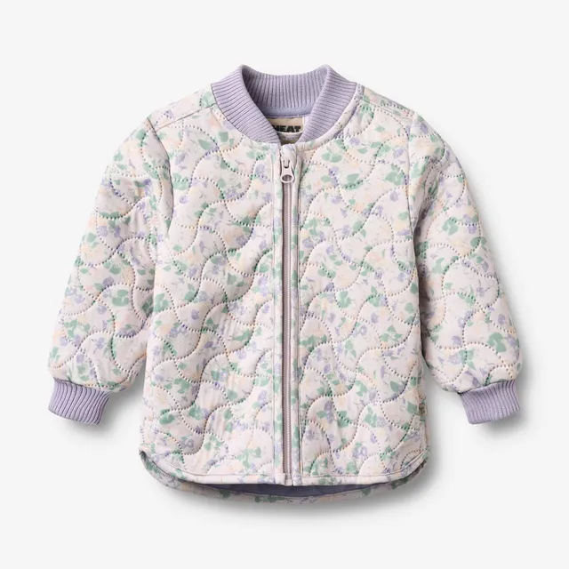 wheat-loui-baby-thermojacke-purple-light-petunias-recycelt image 1