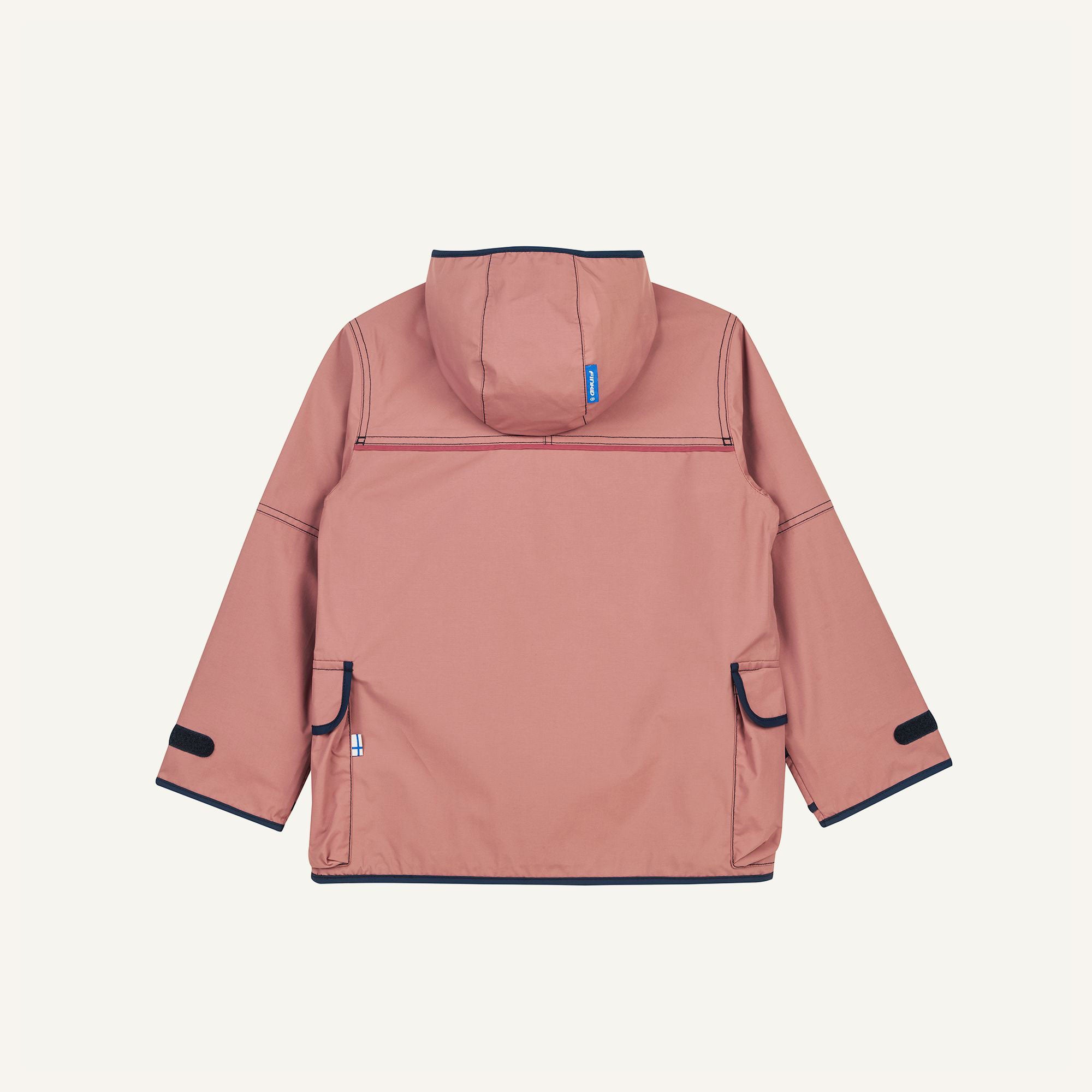 finkid-husky-tuulis-eko-parka-navy-dove-110-120-recycling image 8