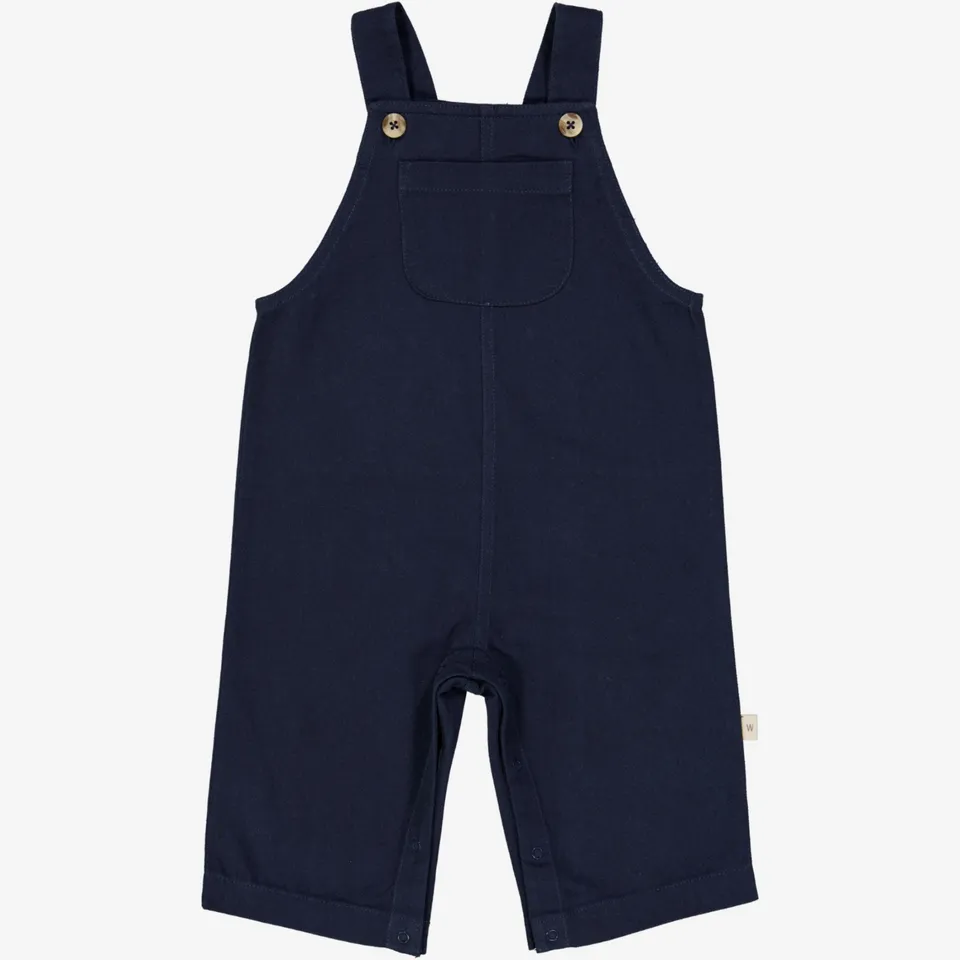 wheat-issey-overall-midnight-bio-baumwolle-baby image 1