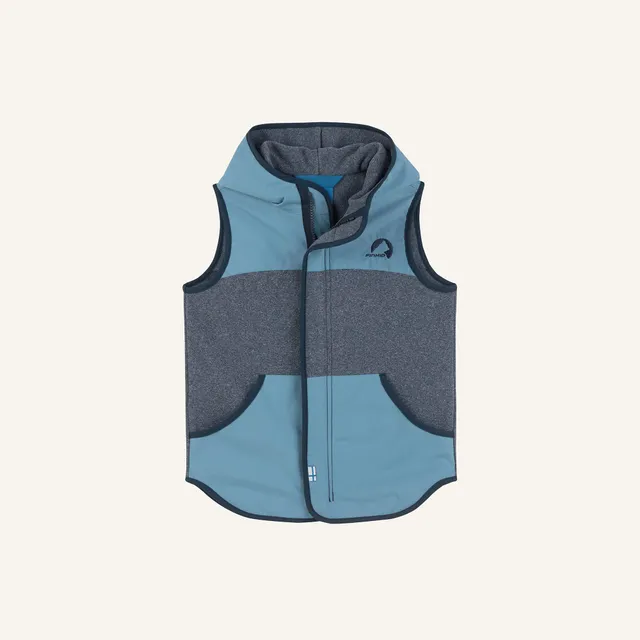 finkid-husky-onni-knit-weste-kinder-navy-gr-110-120 image 1