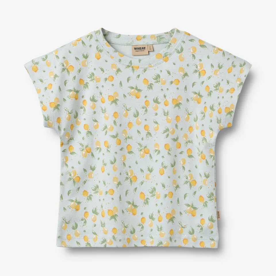 wheat-bette-t-shirt-summer-blue-citrus-bio image 1