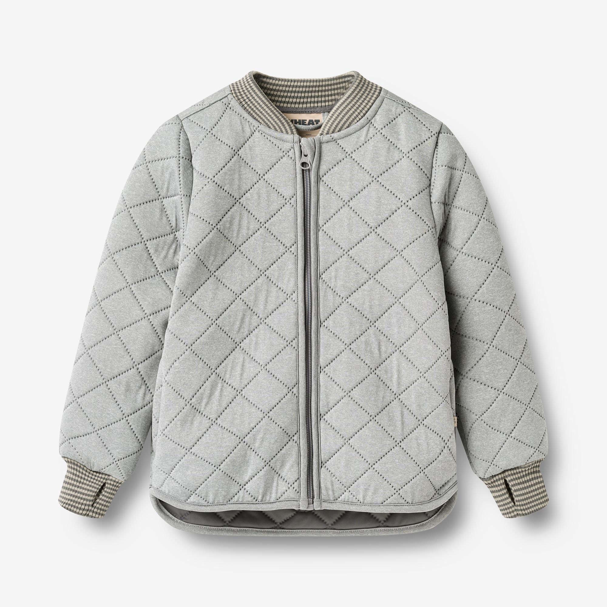 wheat-loui-thermojacke-flint-melange-wasserabweisend image 1