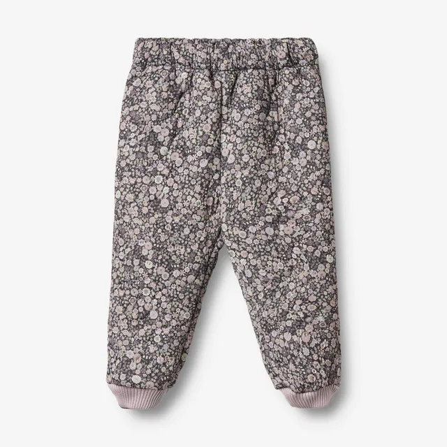 wheat-thermo-pants-alex-baby-thermohose-black-sea-flowers image 1