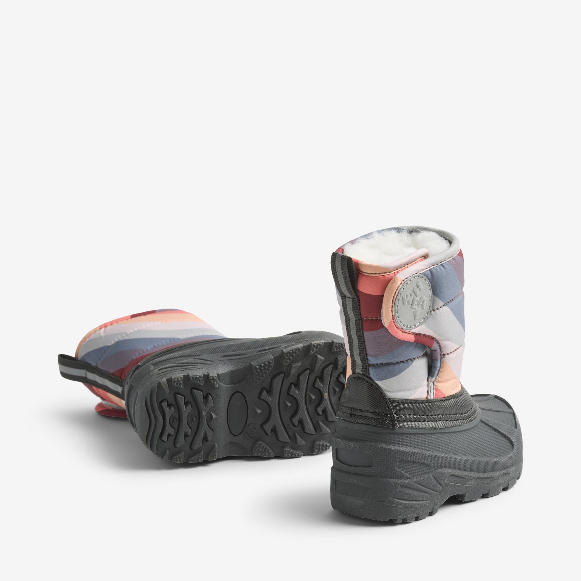 wheat-winty-winterboot-rainbow-waves-mit-wollfutter image 2