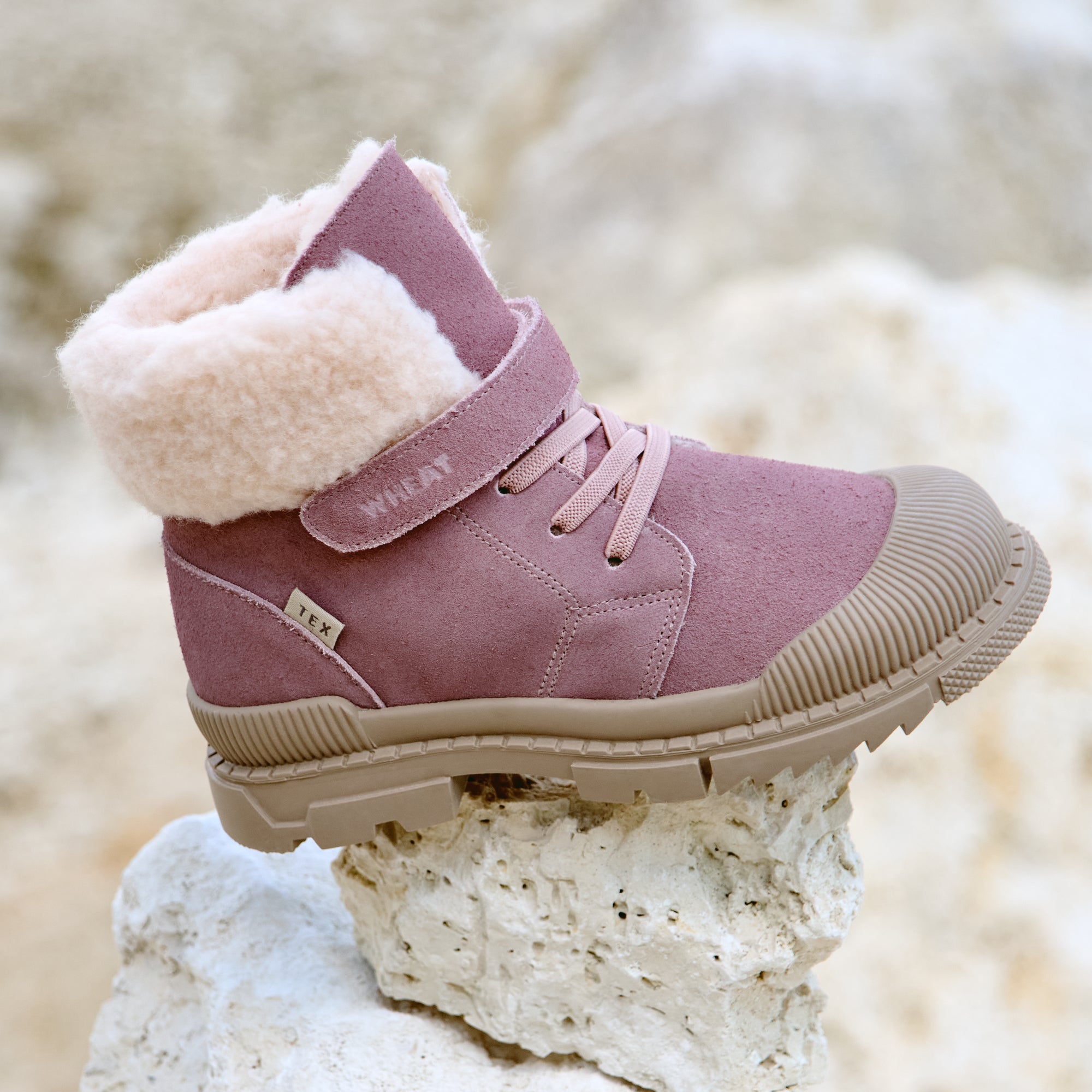 wheat-echo-tex-winterstiefel-woodrose-mit-wollfutter image 2