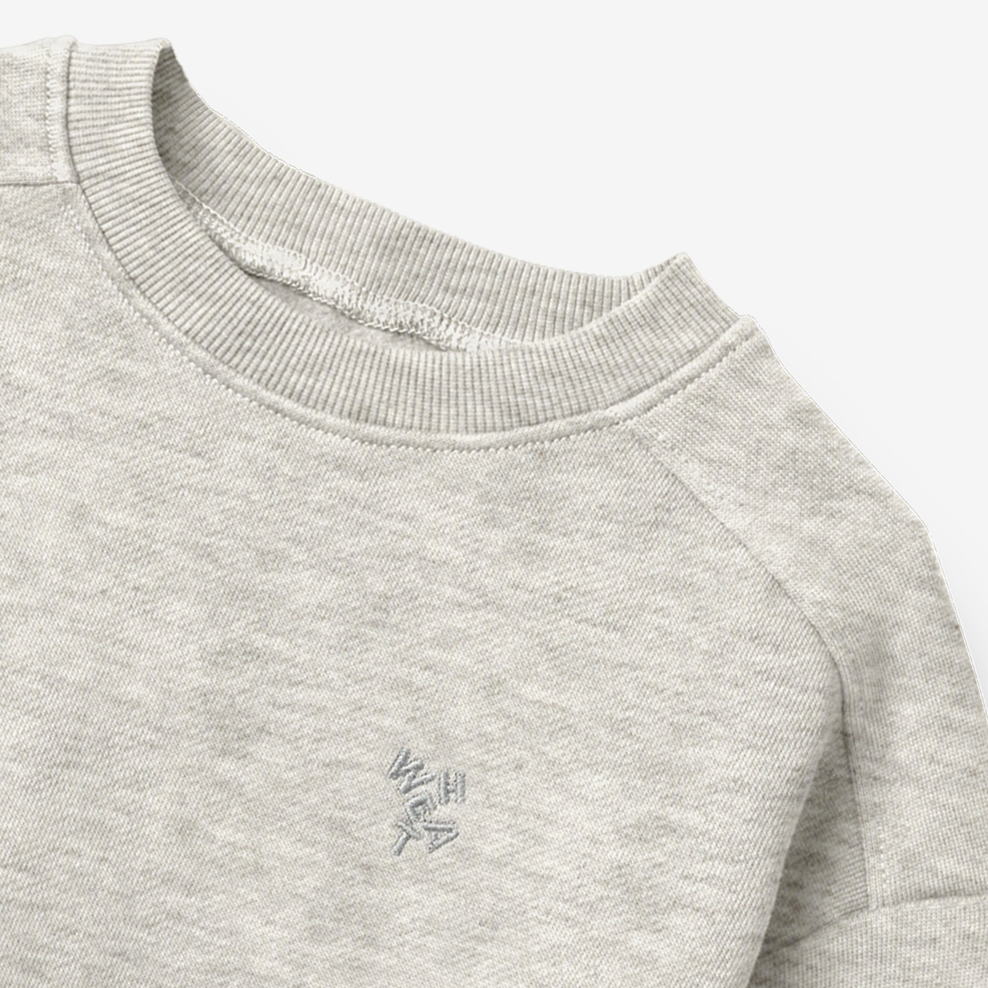wheat-willi-sweatshirt-kinder-light-melange-grey-bio image 1