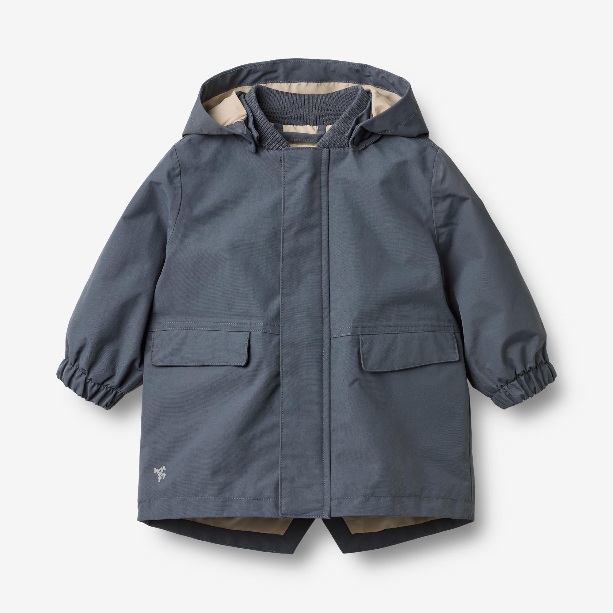 wheat-alke-parka-jacke-greyblue-wasserdicht-baby image 1